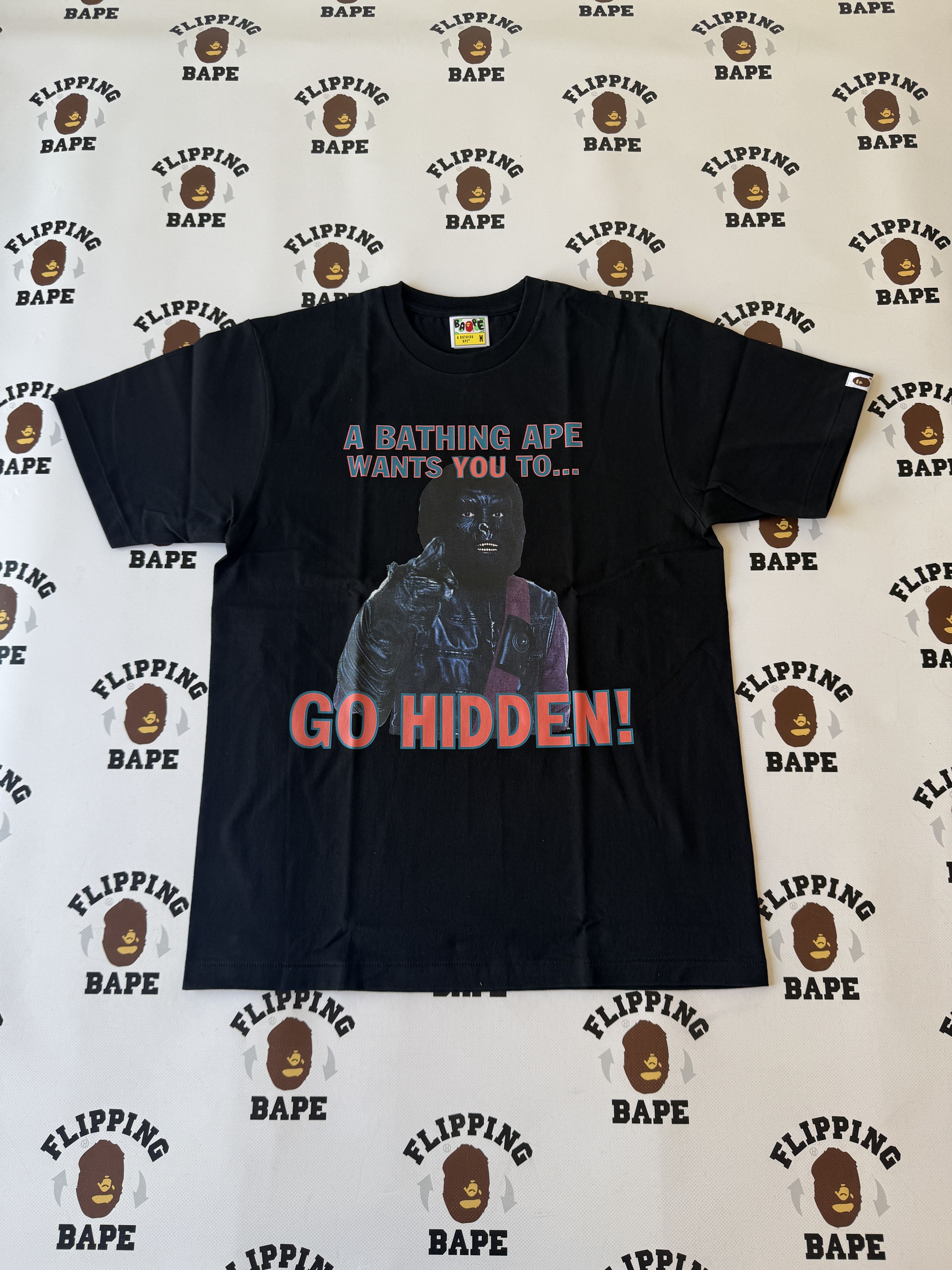 Bape × Vintage A Bathing Ape Go! Ape Tee | Grailed