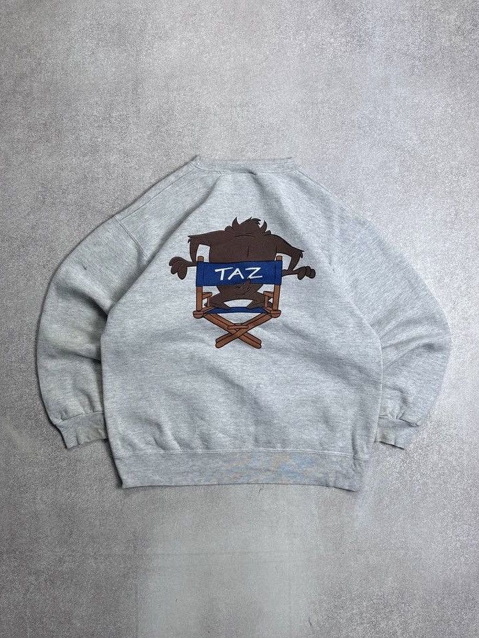 Vintage × Warner Bros Vintage 90s Taz Tazmanian Devil Looney Tunes Sweatshirt M Size US M / EU 48-50 / 2 - 4 Thumbnail