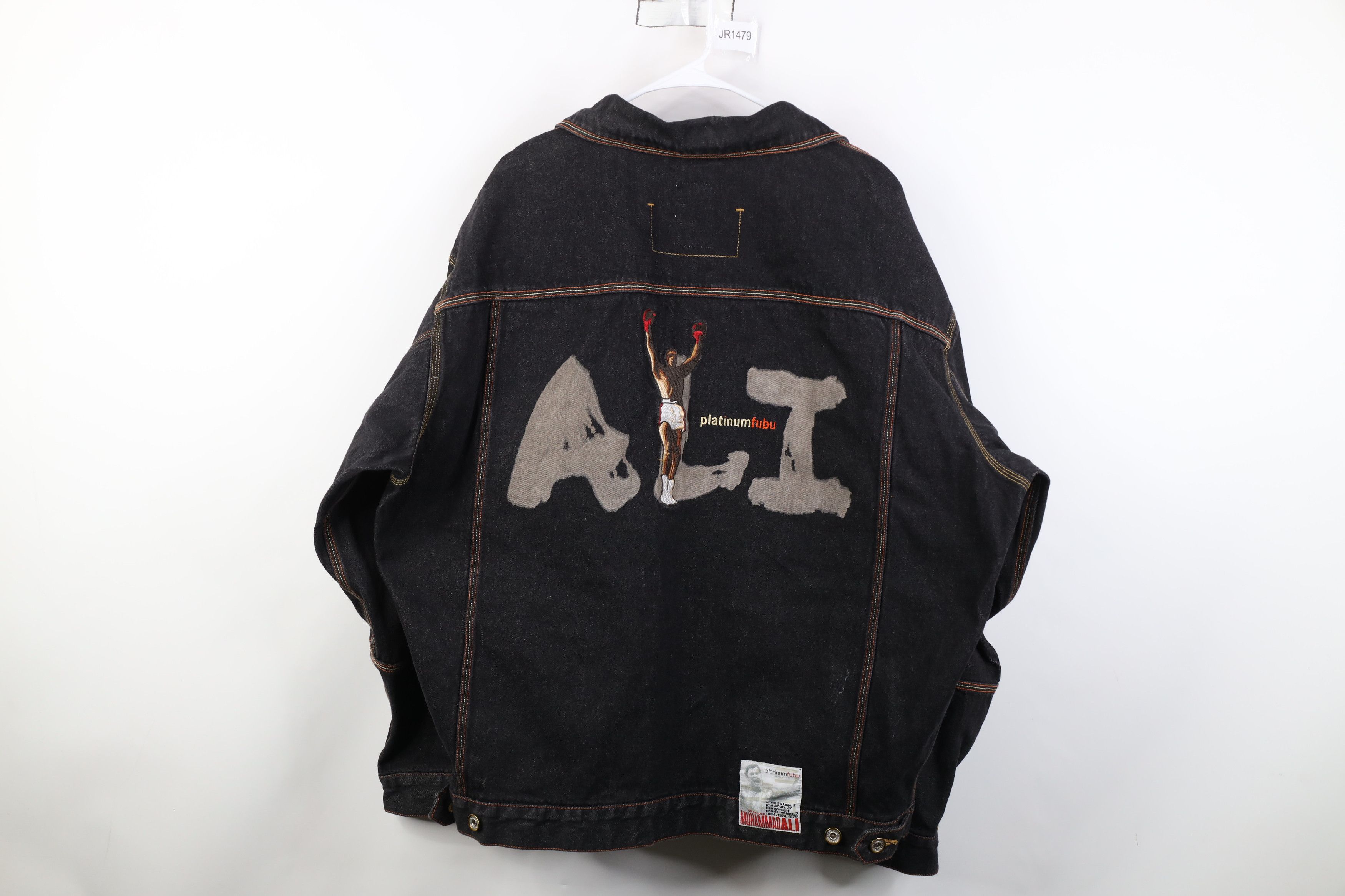Fubu Vintage 90s Y2K FUBU Muhammad Ali Boxing Trucker Jacket Size US XXL / EU 58 / 5 - 1 Thumbnail