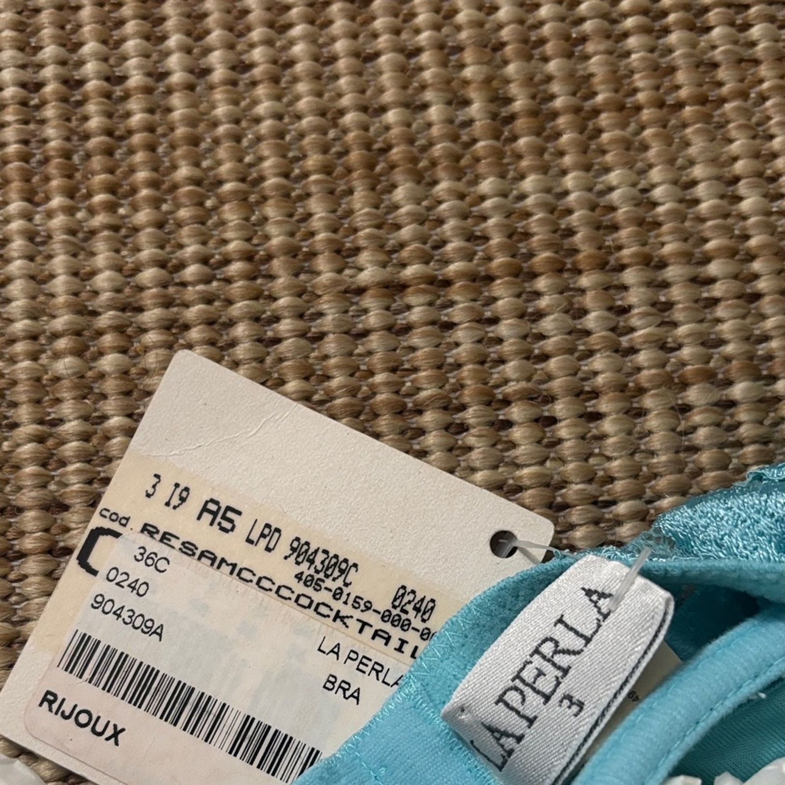 La Perla La Perla Lace Bra in Light Blue size 36C Size ONE SIZE - 2 Thumbnail