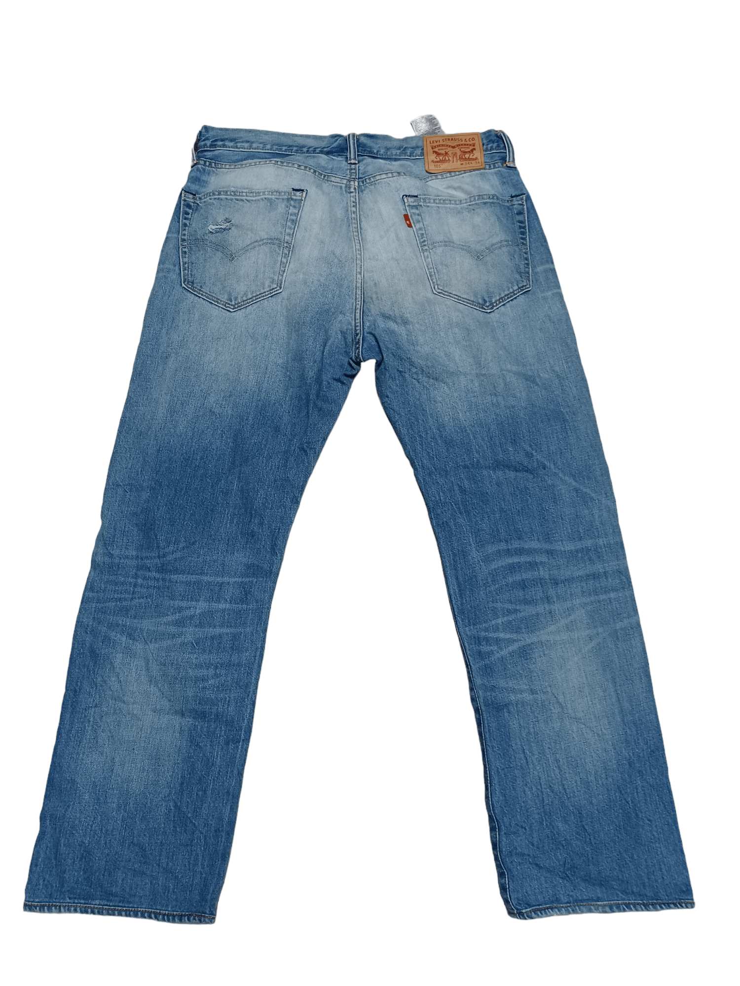 Levi's EMTY TAB LEVIS 505 RELAXED W34 L34 JEANS DENIM Size US 34 / EU 50 - 2 Thumbnail