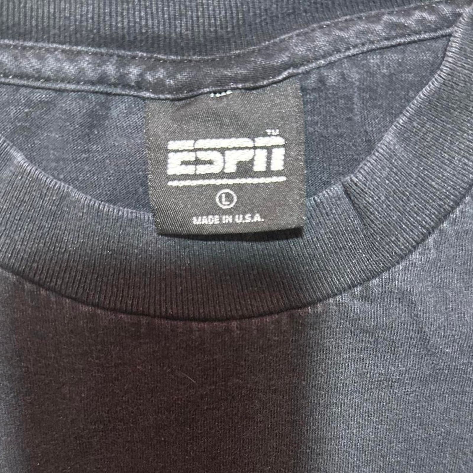 NFL Vintage 90s ESPN Football Graphic Tee Mens XL Boxy Shirt Size US XL / EU 56 / 4 - 3 Thumbnail