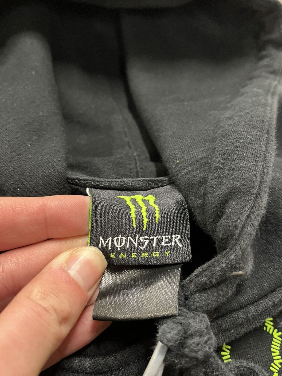 Vintage Monster energy vintage y2k hoodie rare grunge opium skater Size US XL / EU 56 / 4 - 6 Thumbnail