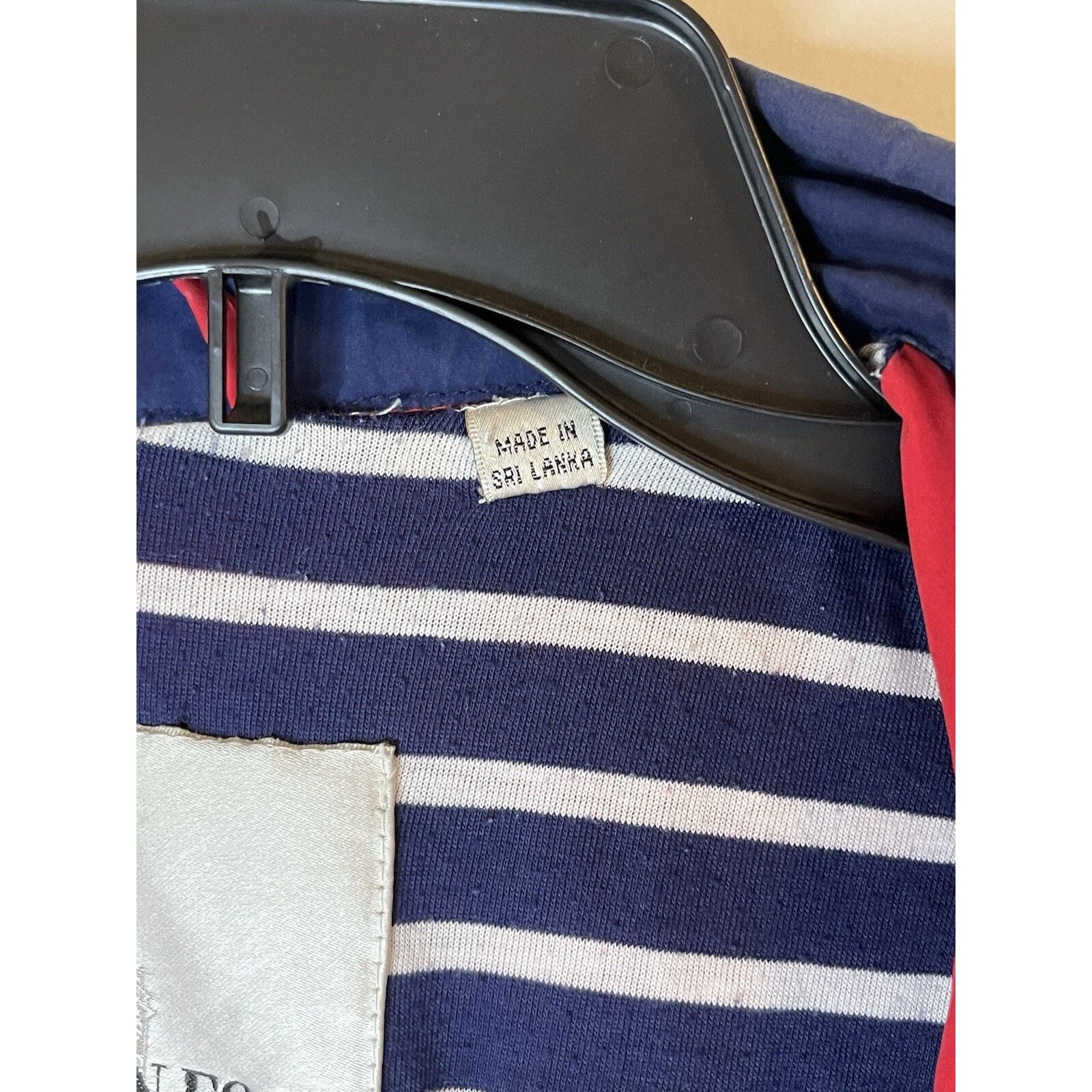 London Fog Vintage London Fog Women’s Medium Red Blue Active Jacket Size M / US 6-8 / IT 42-44 - 3 Thumbnail