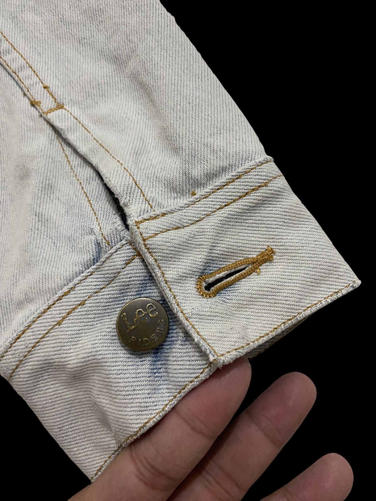 Lee Vintage Lee Riders 1970s Denim Jacket Size US L / EU 52-54 / 3 - 8 Thumbnail