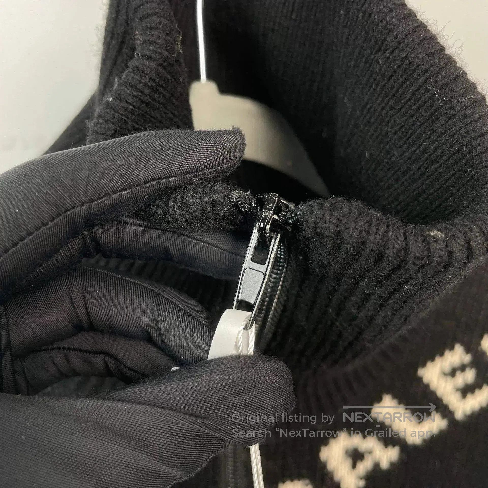 Balenciaga Black High Neck Half-Zip Sweater XS. Size US XS / EU 42 / 0 - 8 Thumbnail