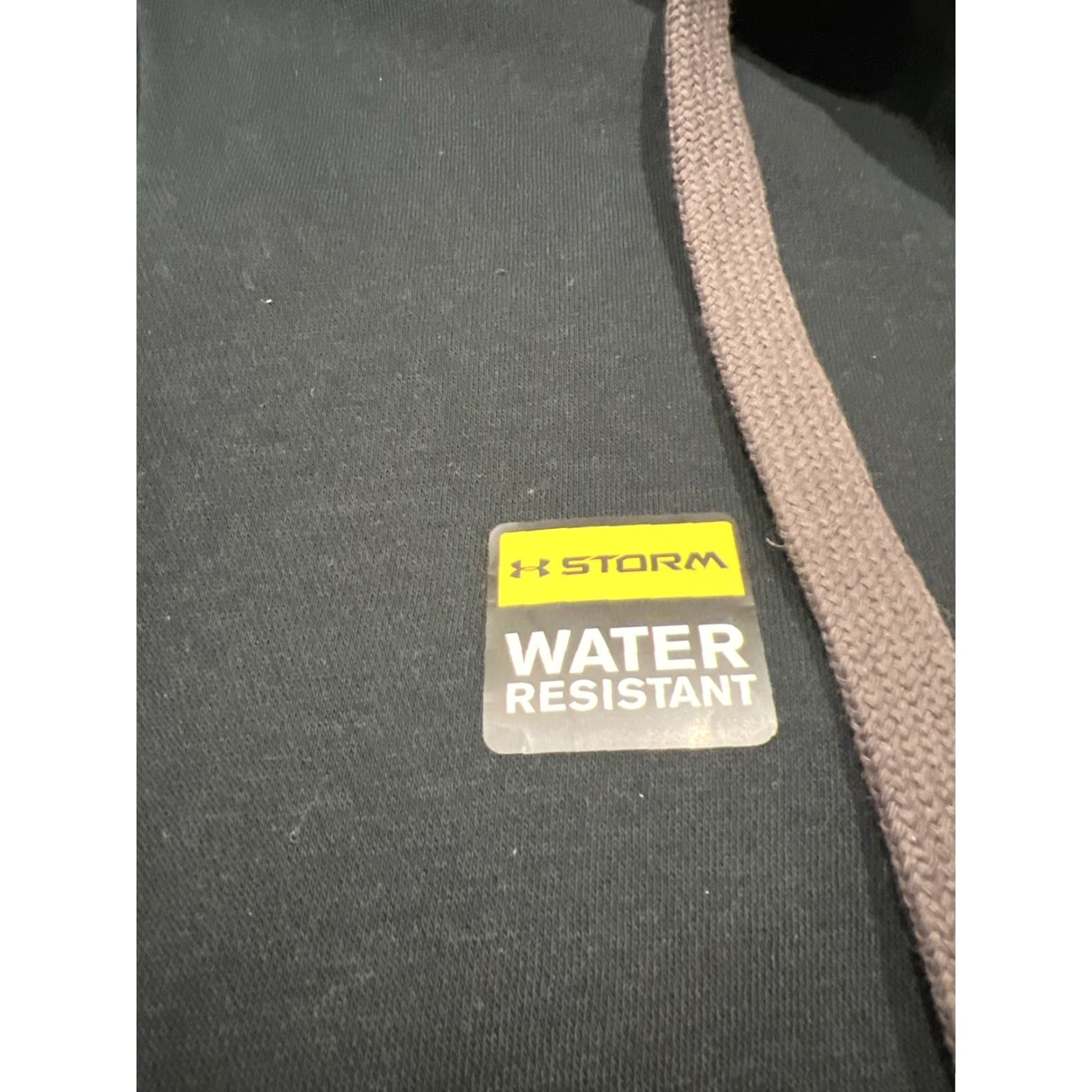 Under Armour Under Armour Storm Water Resistant Full Zip Hoodie M Black Mens Sportswear Size US M / EU 48-50 / 2 - 4 Thumbnail