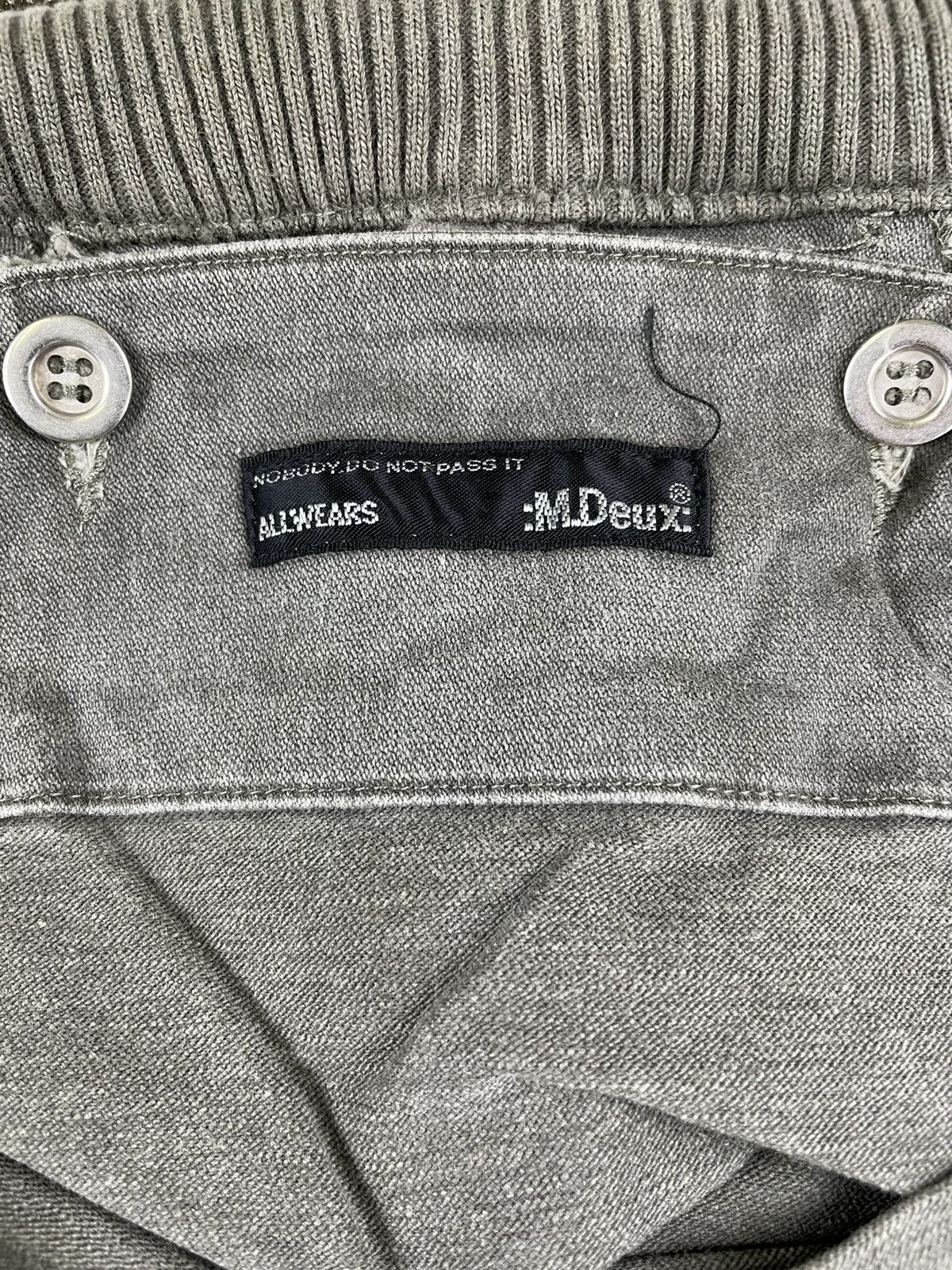 Comme des Garcons Homme Deux × If Six Was Nine × Vintage VINTAGE DEUX BONDAGE Comme Des Garcons LGB Style Jacket Size US S / EU 44-46 / 1 - 7 Thumbnail