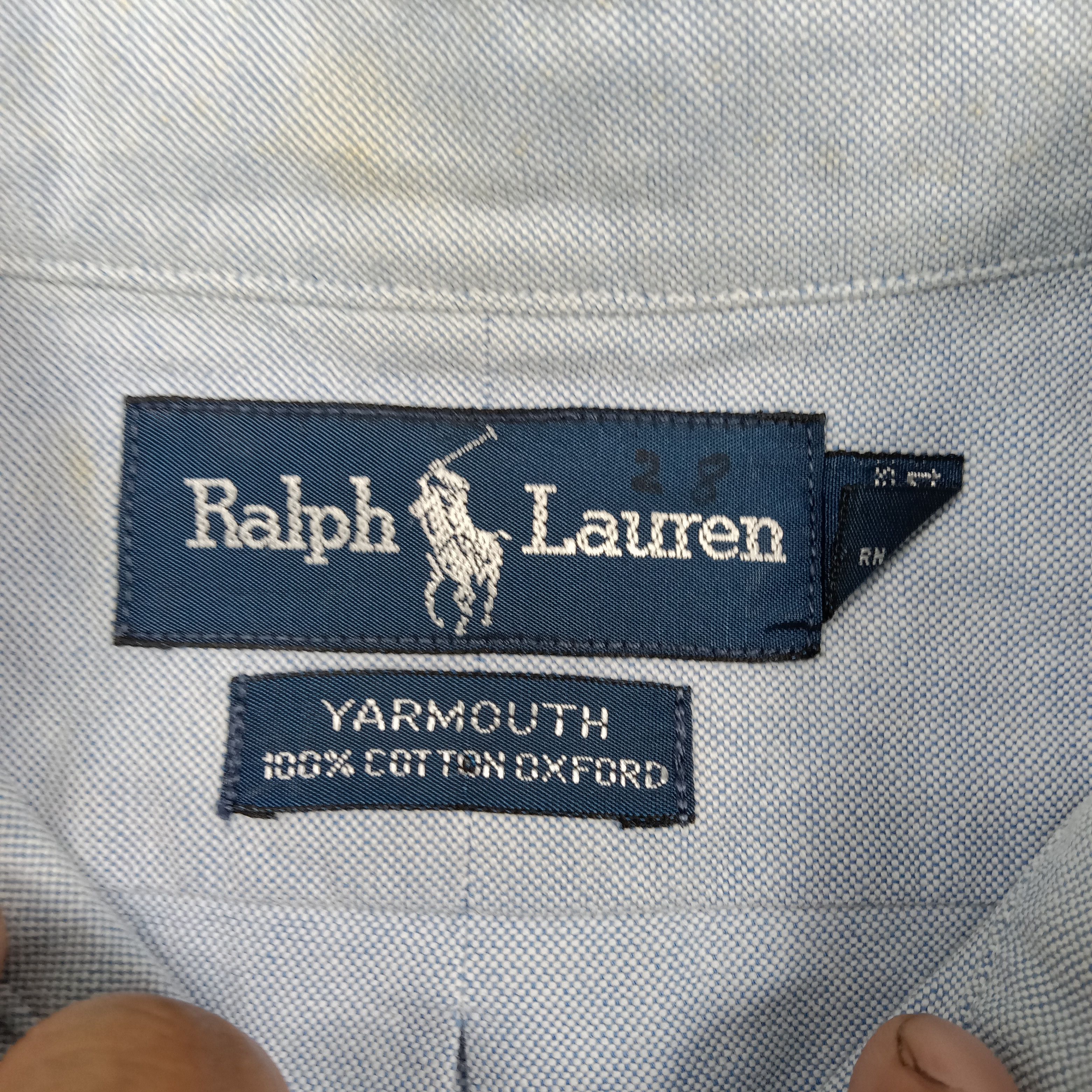 Polo Ralph Lauren Polo by Ralph Lauren American Baggy Shirt C276N11 Size US XXL / EU 58 / 5 - 4 Thumbnail