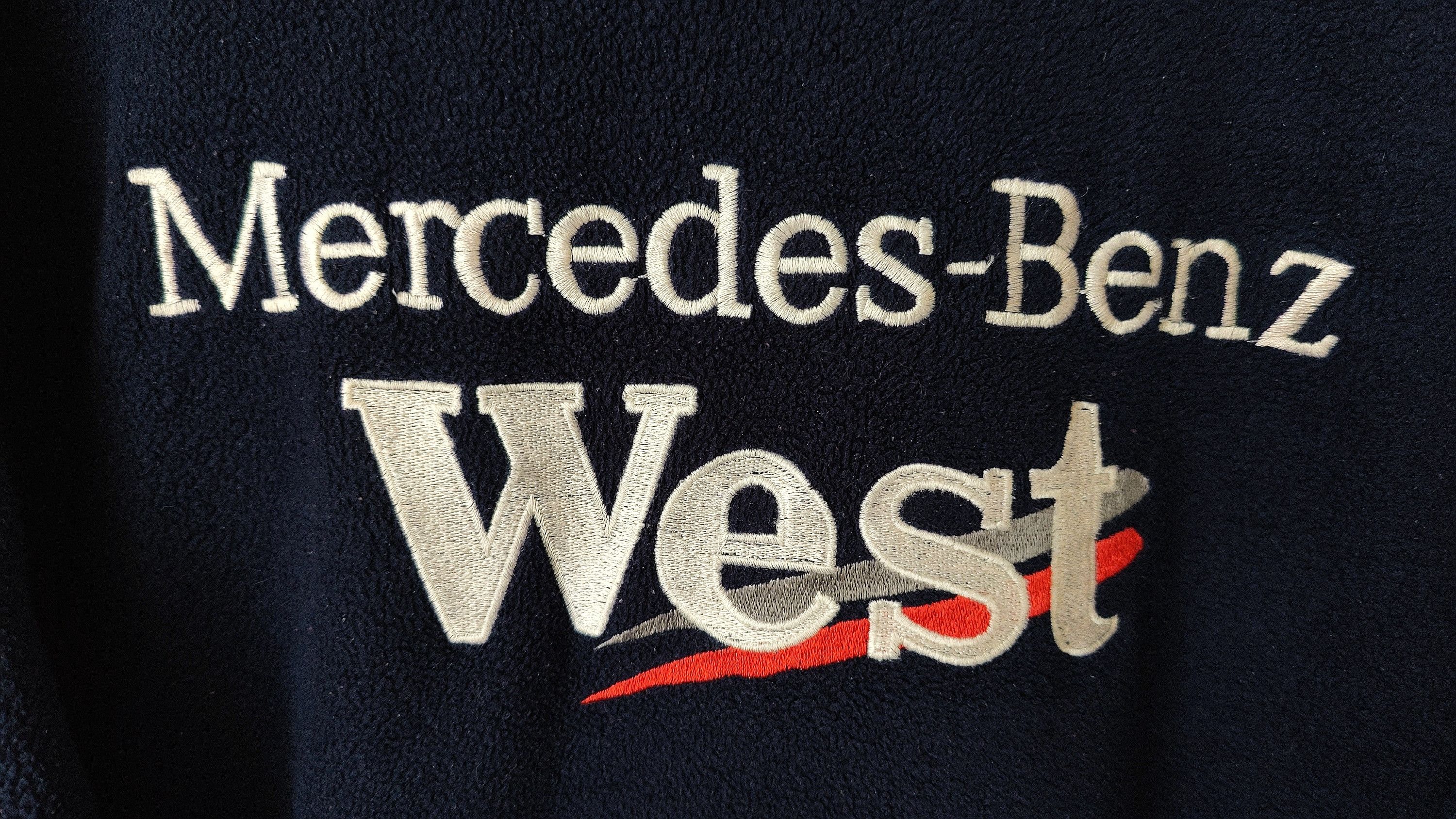 Mercedes-Benz × Vintage Vintage West x Mobil x Mercedes Benz VTG 90s Polar Fleece Size US XL / EU 56 / 4 - 3 Thumbnail
