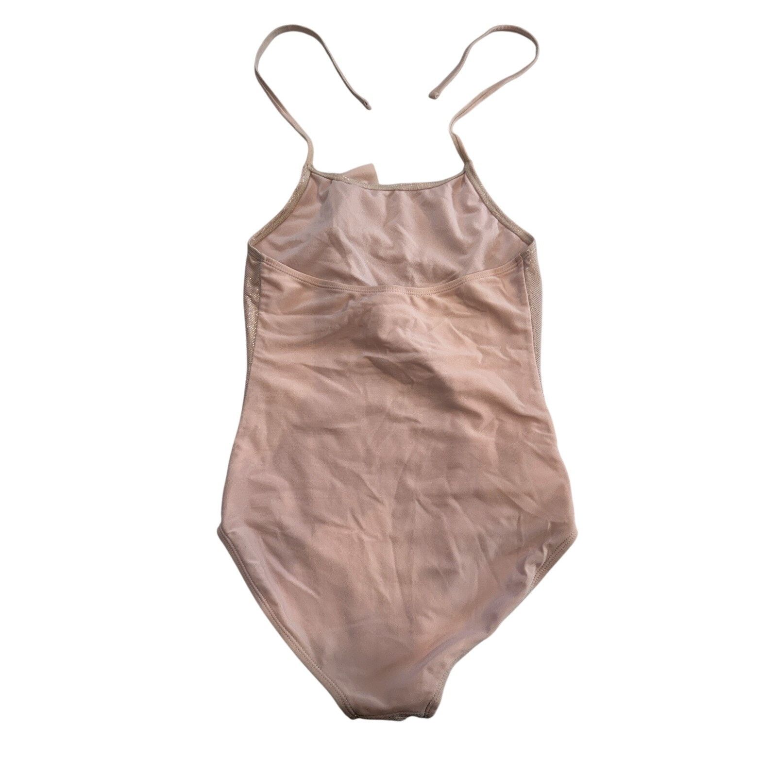 Other Cat & Jack L Y(10/12) Swimsuit Rose Gold Shimmer Ruffle Halr Size L / US 10 / IT 46 - 4 Thumbnail