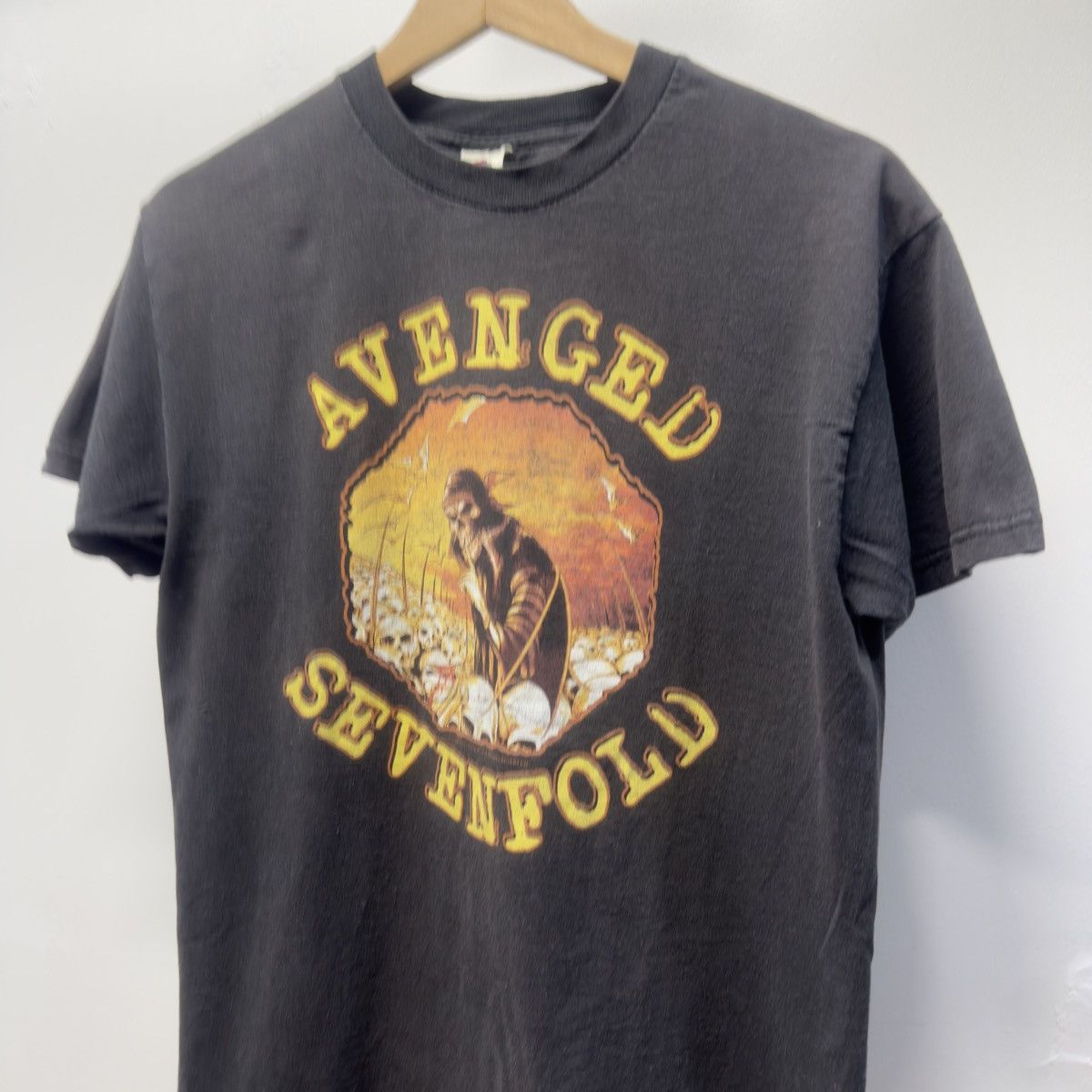 Band Tees Faded Avenged Sevenfold Band Tee Shirt ERD Grunge Emo Size US S / EU 44-46 / 1 - 2 Thumbnail