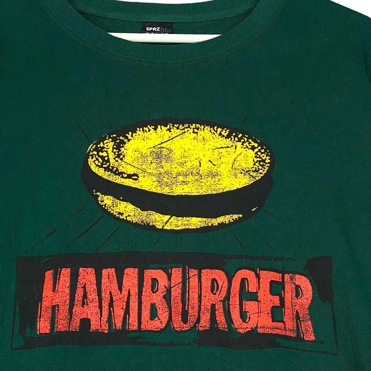 Andy Warhol × Vintage Vintage SPRZNY Hamburger Full Print Crewneck Sweatshirt Size US M / EU 48-50 / 2 - 5 Thumbnail