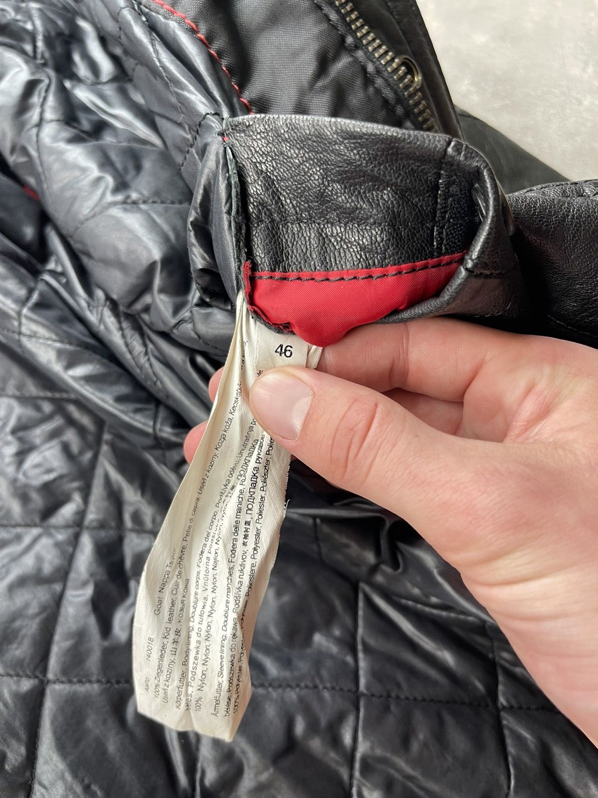 Genuine Leather × Strellson Strellson Leather Zip Biker Goal Nappa Taylor Swiss Jacket Size US S / EU 44-46 / 1 - 15 Thumbnail