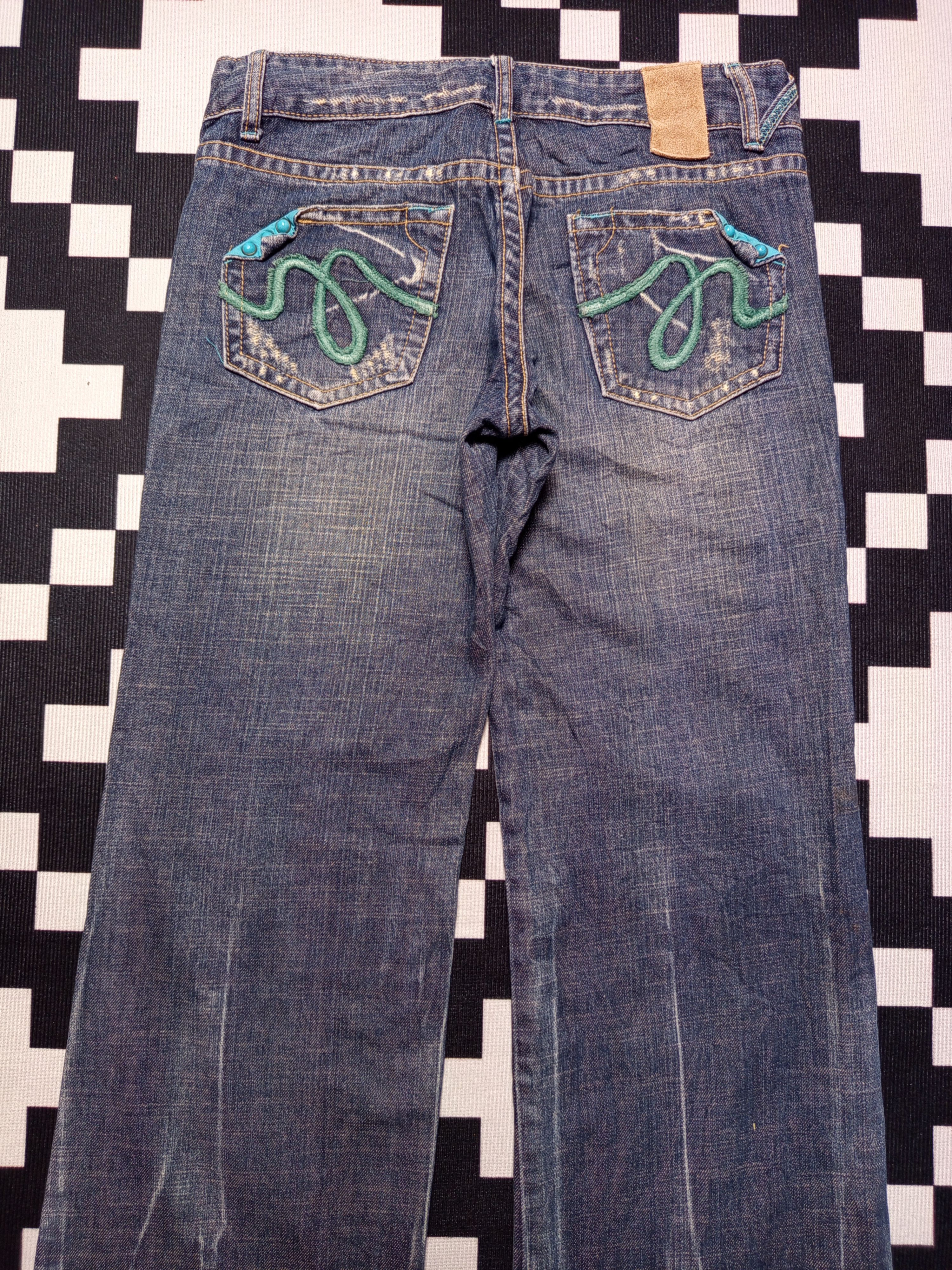Kapital Flare Bootcut Jeans Red Pepper Size US 30 / EU 46 - 4 Thumbnail