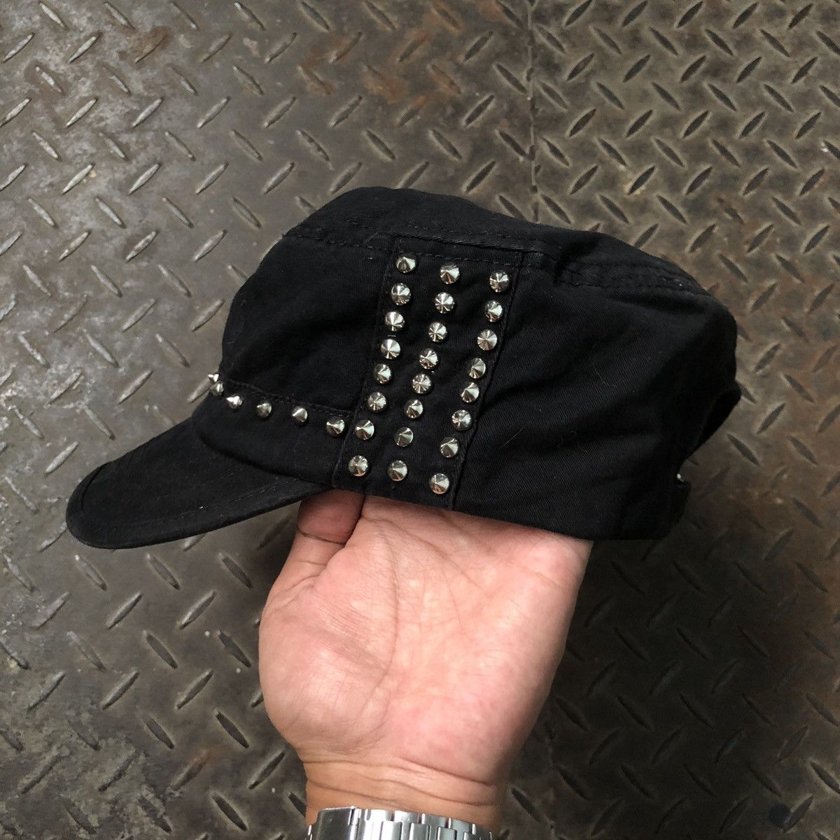 Japanese Brand Vintage Punk Gothic Commando Cadet Hat Size ONE SIZE - 3 Thumbnail