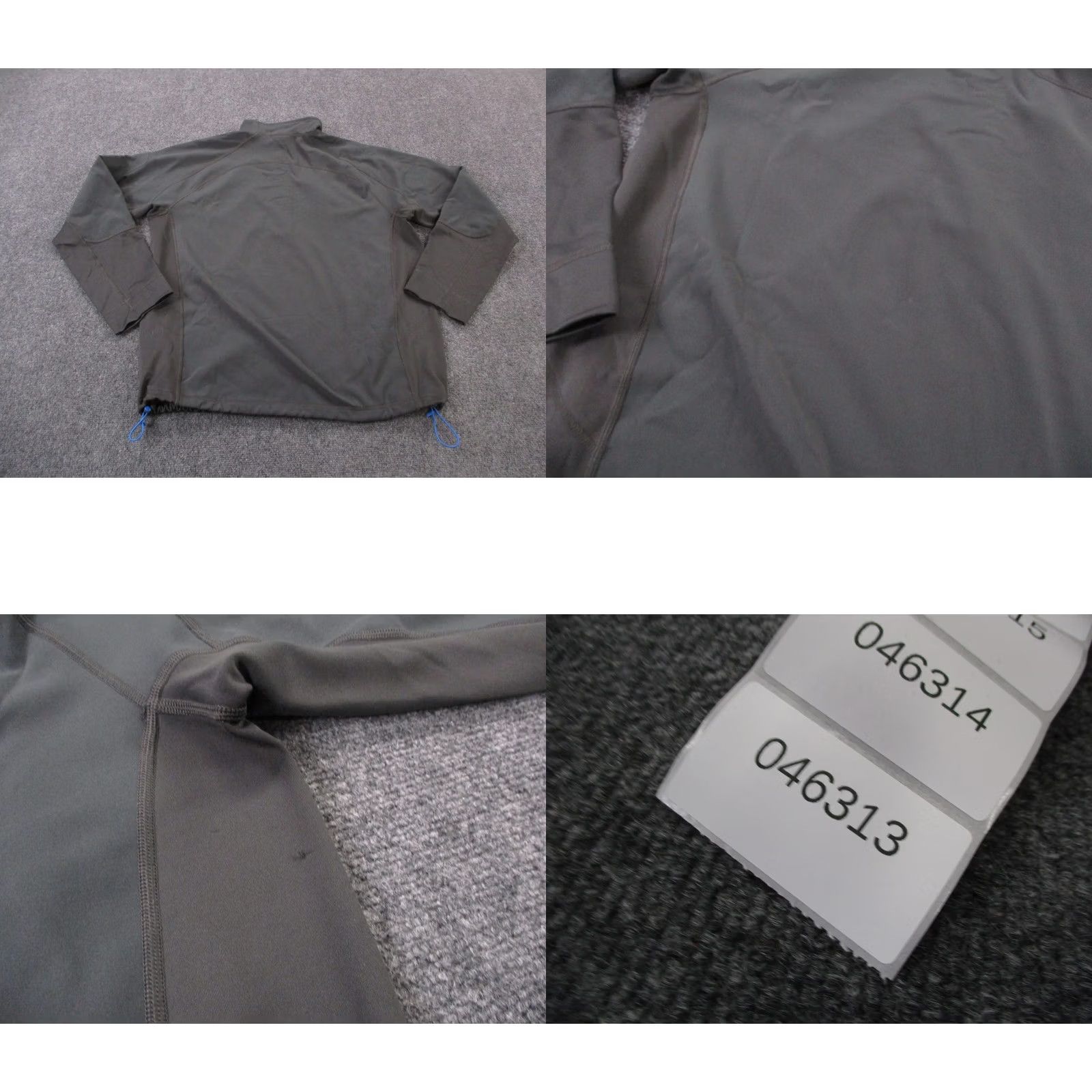 The North Face The North Face Jacket Men XL Gray Solid Lined Windbreaker Pockets 1/4 Zip Outdoor Hiking style: Windproof Mens Size US XL / EU 56 / 4 - 8 Thumbnail