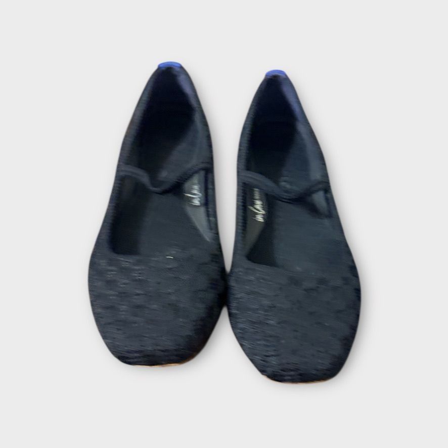 Rothy's Rothy’s The Max Square Mary Jane 5.5 Black Sand Geometric EU Size US 5.5 / IT 35.5 - 4 Thumbnail