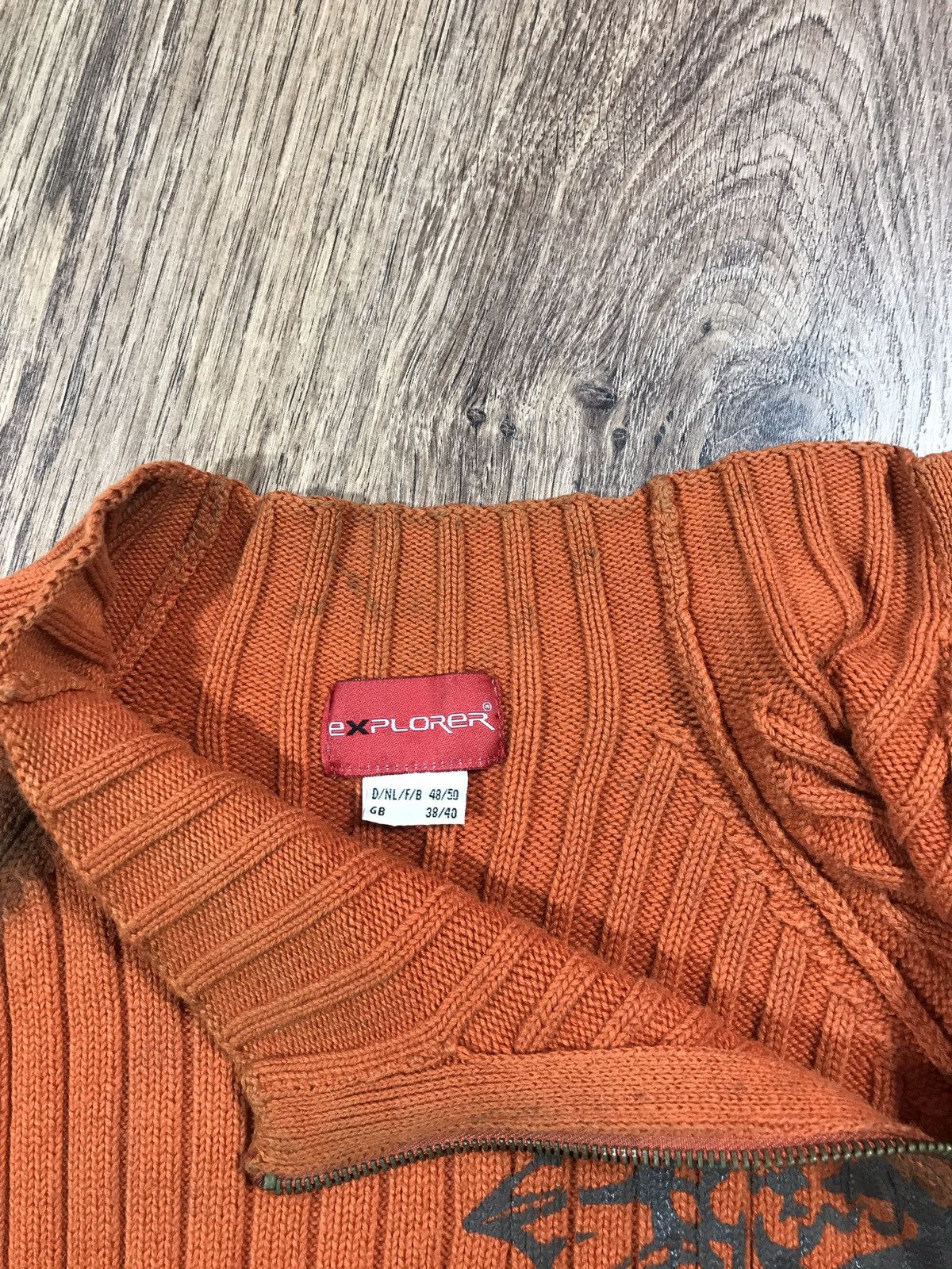 Japanese Brand Vintage Dragon Logo Knit Sweater Size US M / EU 48-50 / 2 - 6 Thumbnail