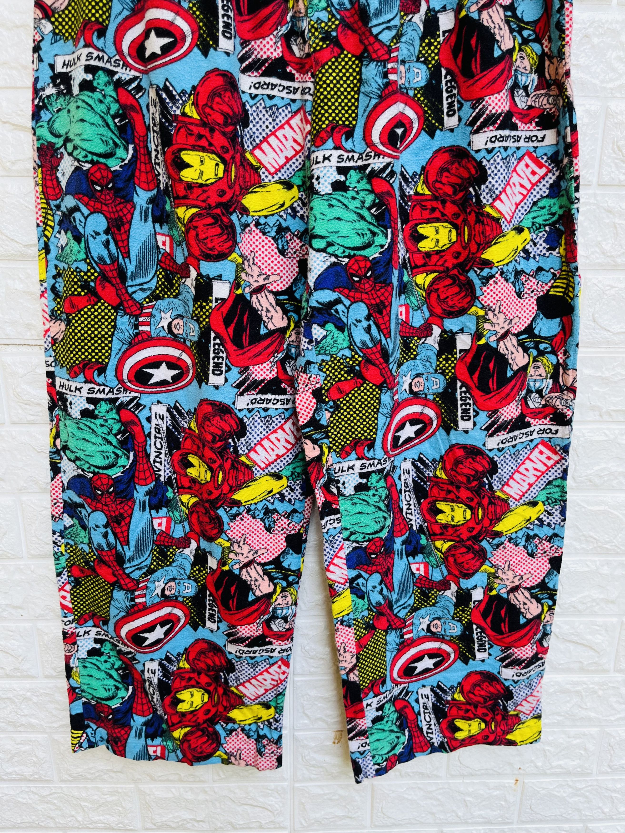 Japanese Brand × Marvel Comics × Vintage Vintage Marvel Comics Pajama Japanese Designer Fashion Style Size US 34 / EU 50 - 4 Thumbnail