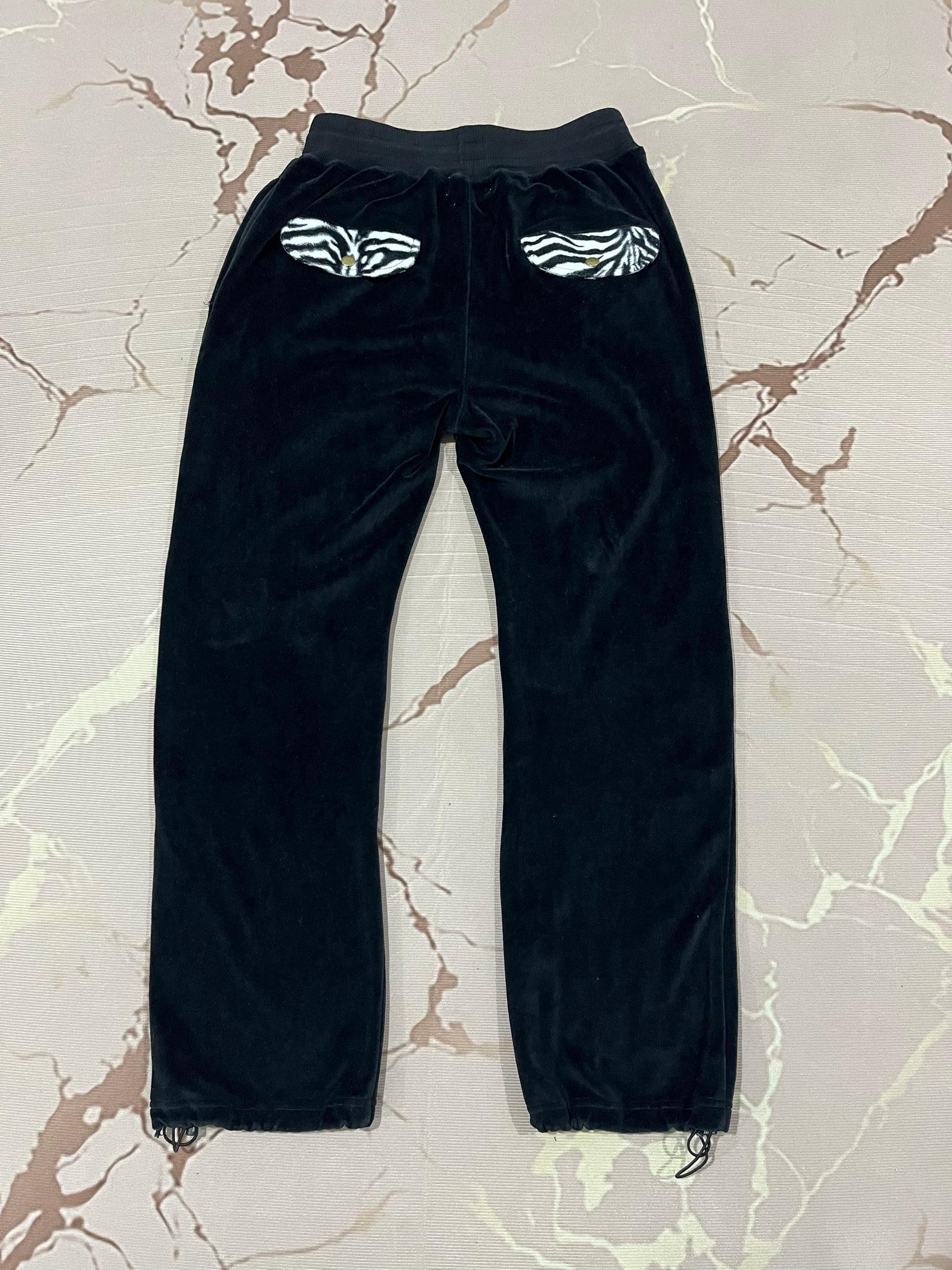 Japanese Brand 24 Karats Velvet Track Pants Script Logo M Size US 30 / EU 46 - 11 Thumbnail