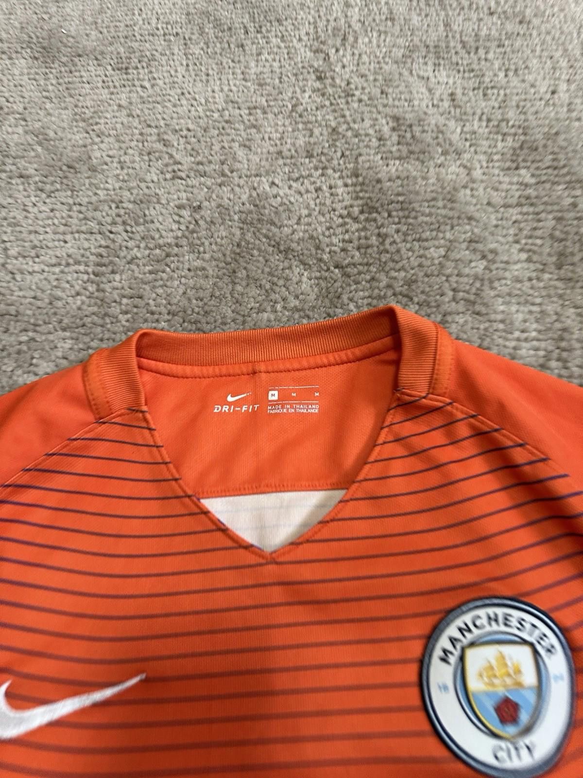 Nike Nike Manchester City 2016/17 3R Football Shirt Soccer Jersey Size US M / EU 48-50 / 2 - 4 Thumbnail