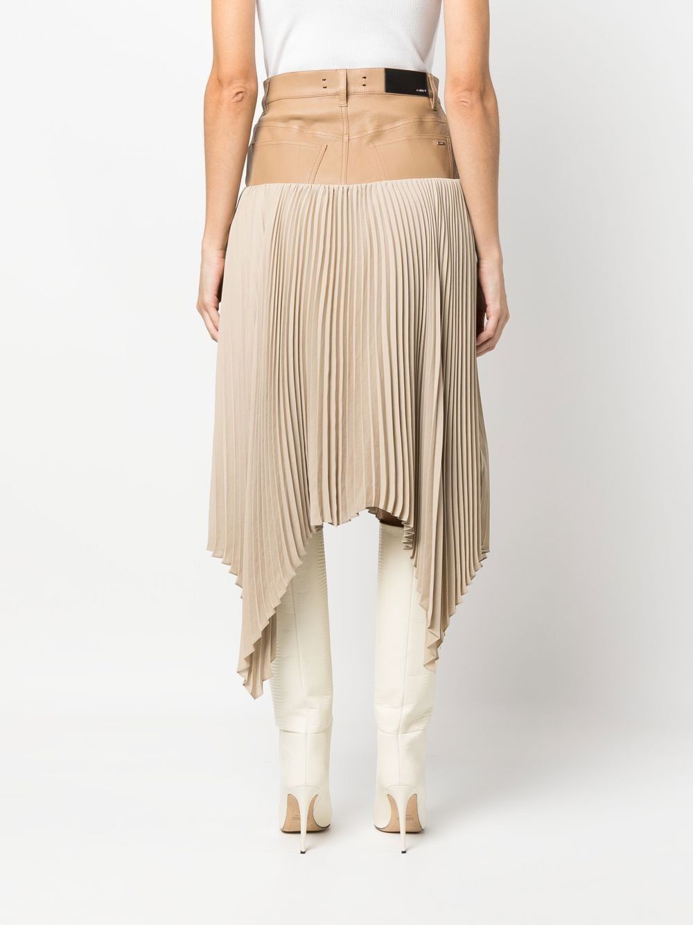 Amiri o1y0425 Maxi Skirt in Camel Size 27" / US 4 / IT 40 - 4 Thumbnail