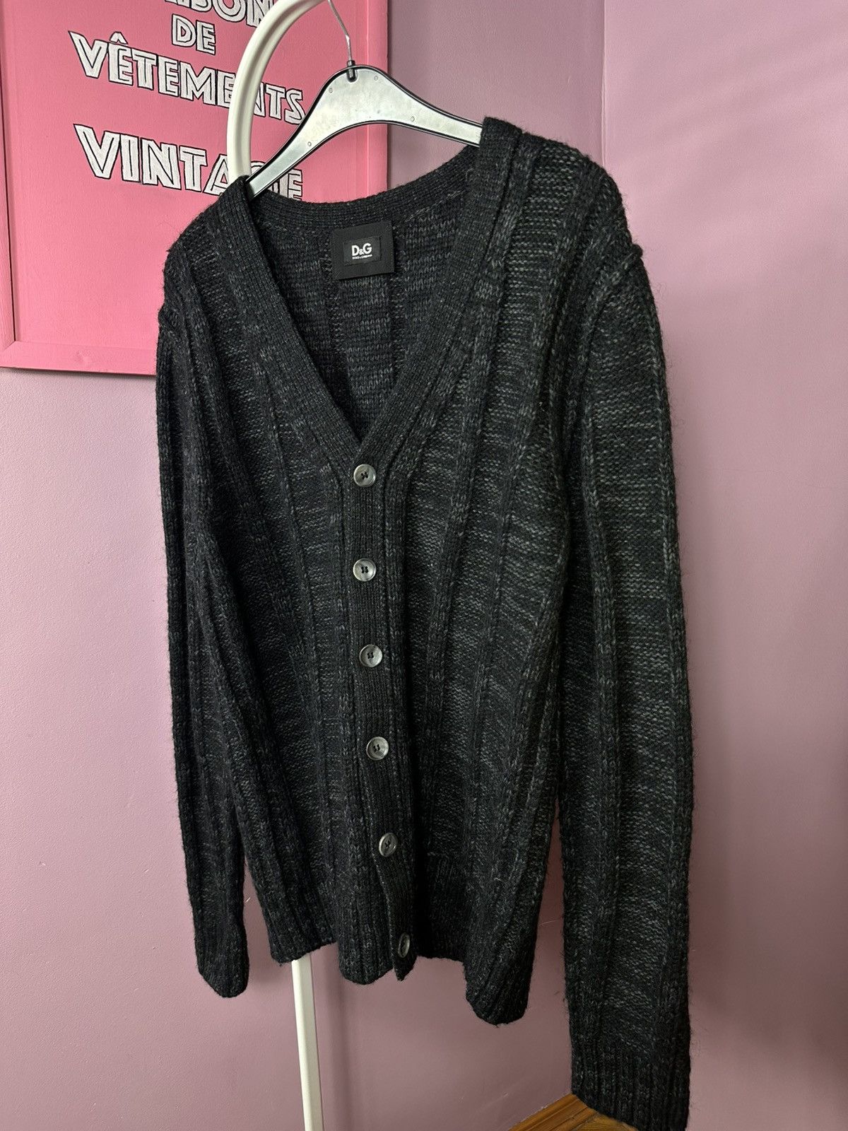 Dolce & Gabbana 2000 Dolce Gabbana Knitted Button Up Cardigan Sweater Wool Size US M / EU 48-50 / 2 - 6 Thumbnail