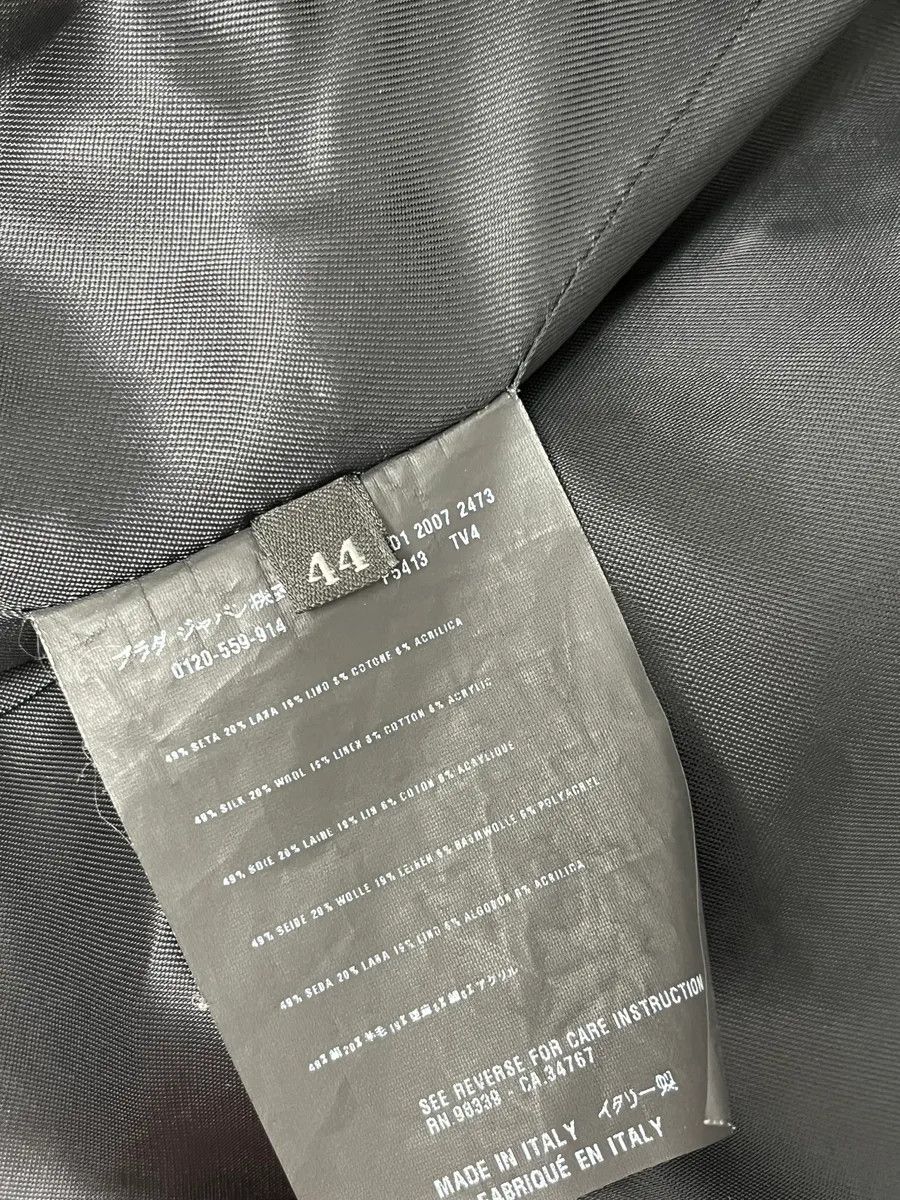 Prada FW2007 Prada Black Plissed Blazer Jacket Size M / US 6-8 / IT 42-44 - 10 Thumbnail