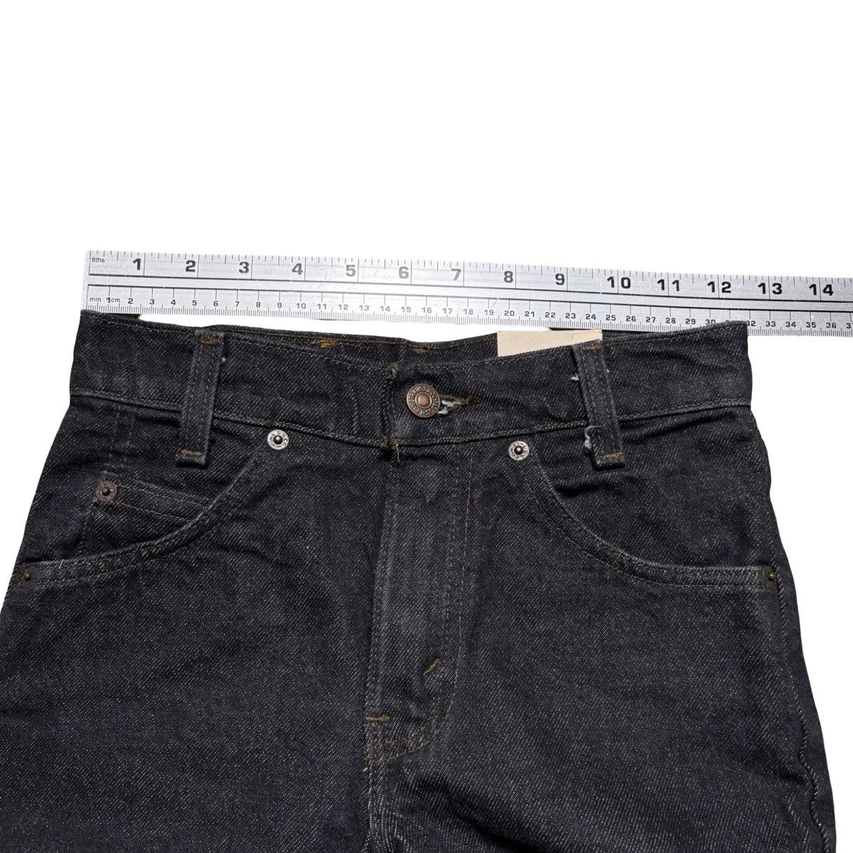 Levi's Vintage 80's Levi's 705 Student Straight Leg Jeans 26x28 Size US 26 / EU 42 - 5 Thumbnail