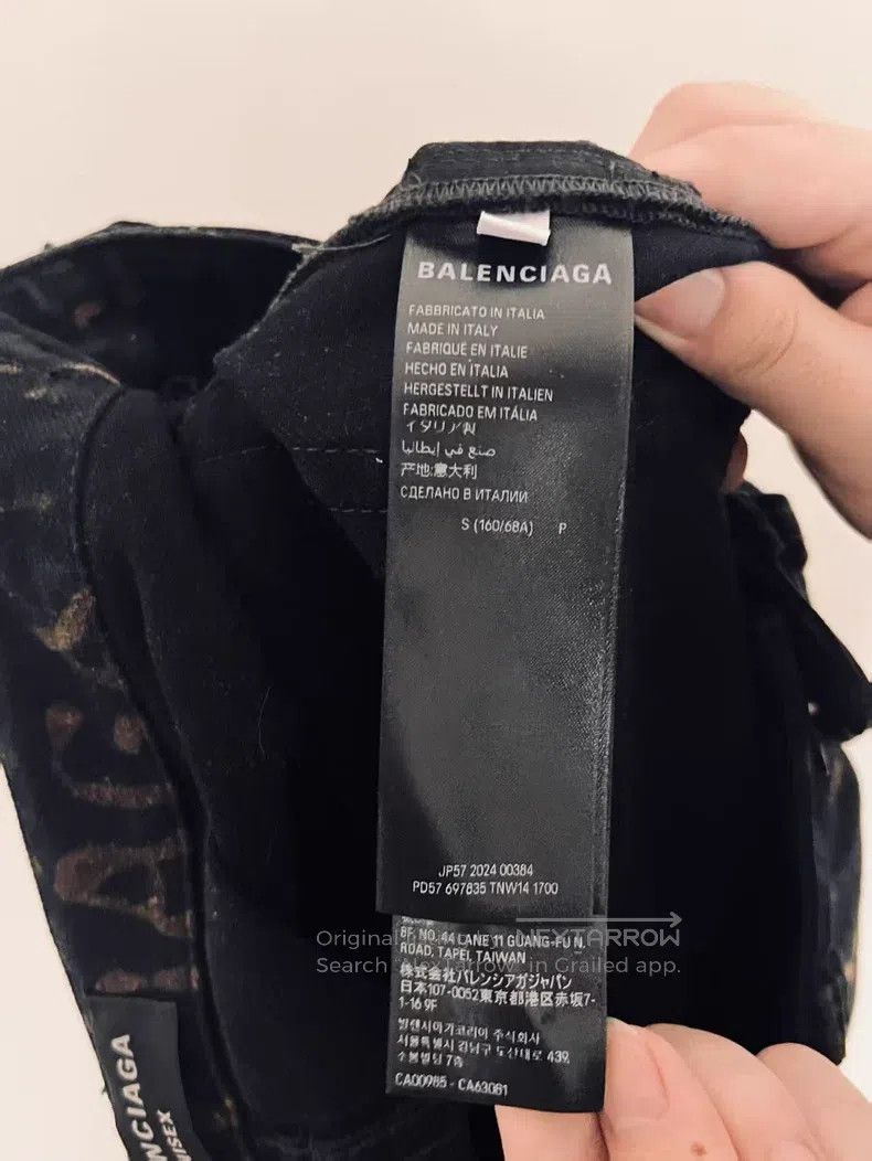 Balenciaga Balenciaga size S Distressed Print Shorts Size US 27 - 4 Thumbnail