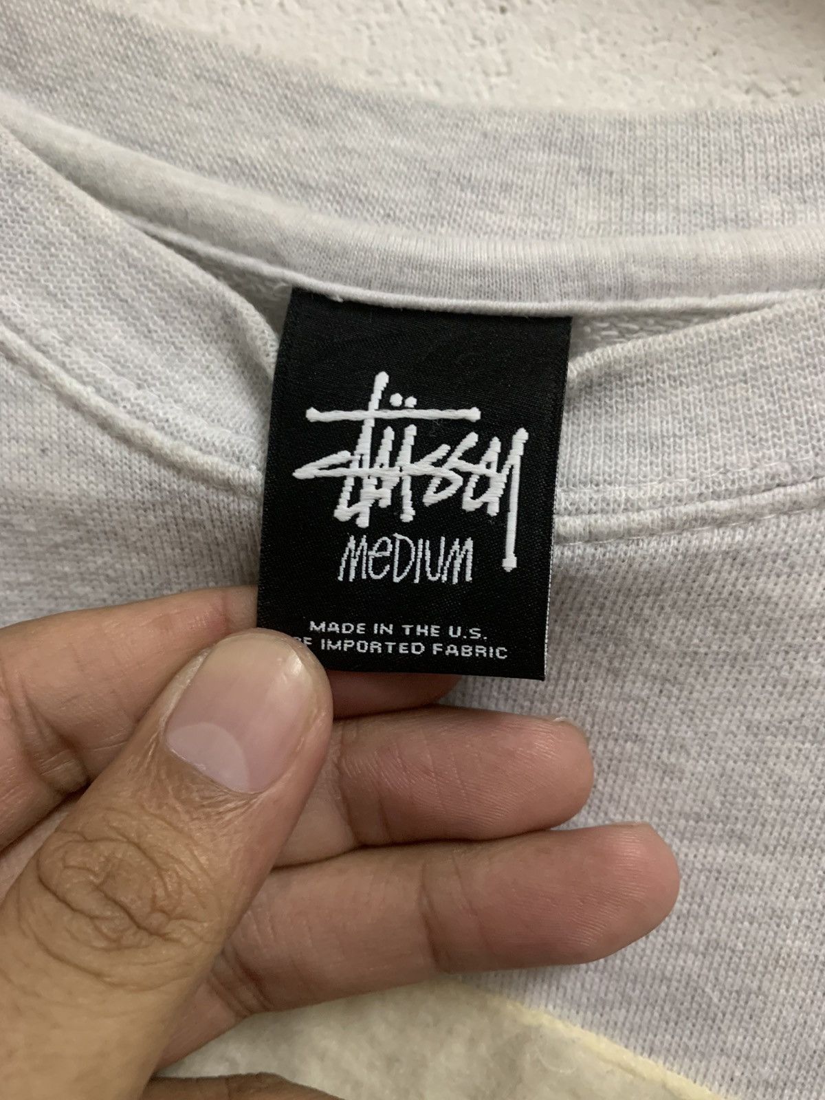 Japanese Brand Vintage Stussy S Big Logo Sweatshirt Size US M / EU 48-50 / 2 - 7 Thumbnail
