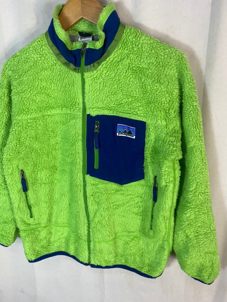 Patagonia Vintage Patagonia deep pile retro fleece jacket kids 12y Size US XS / EU 42 / 0 - 2 Thumbnail