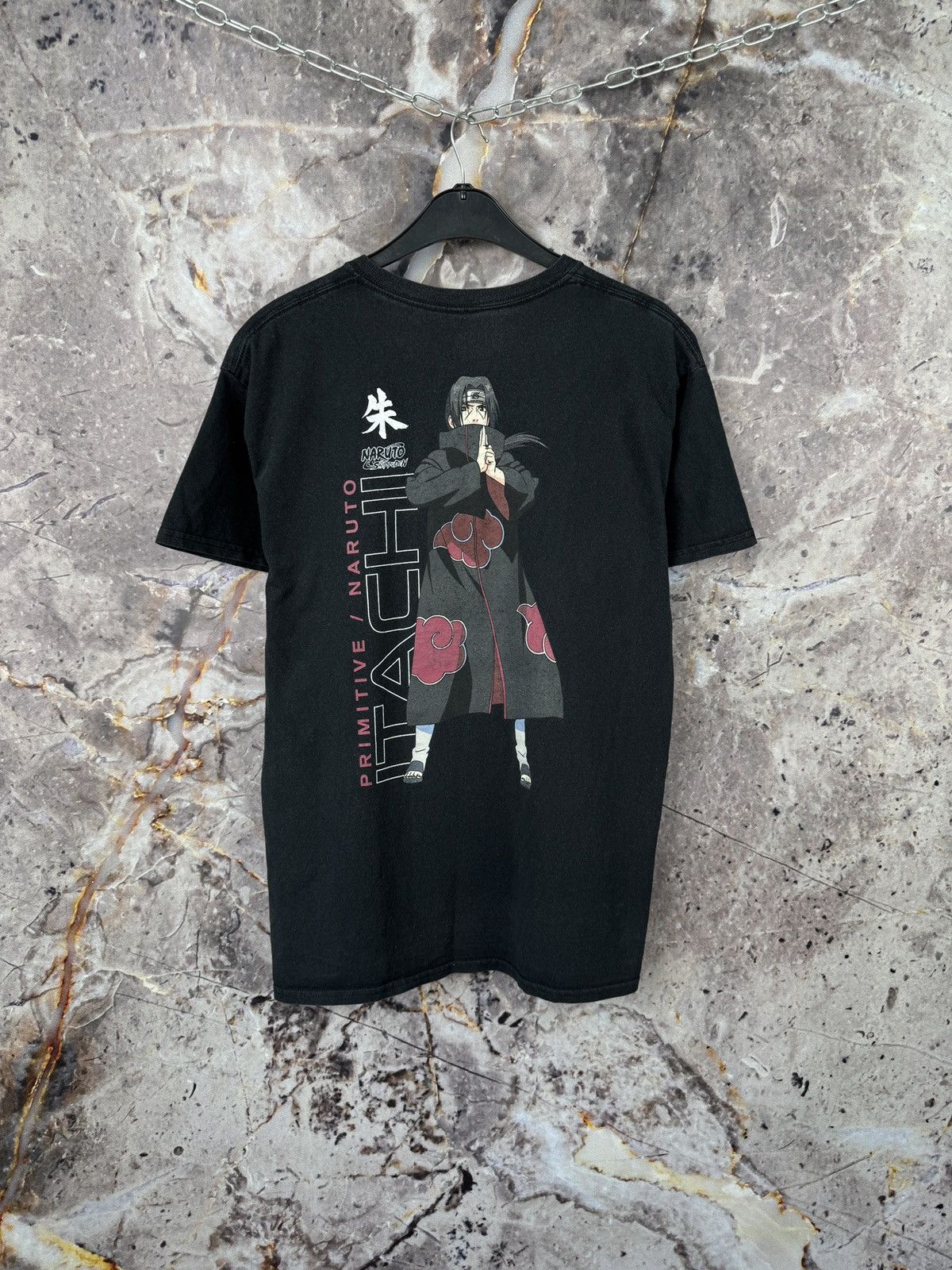 Anime Men’s Naruto Itachi T-Shirt 2007 Amine Size Large Size US L / EU 52-54 / 3 - 1 Thumbnail