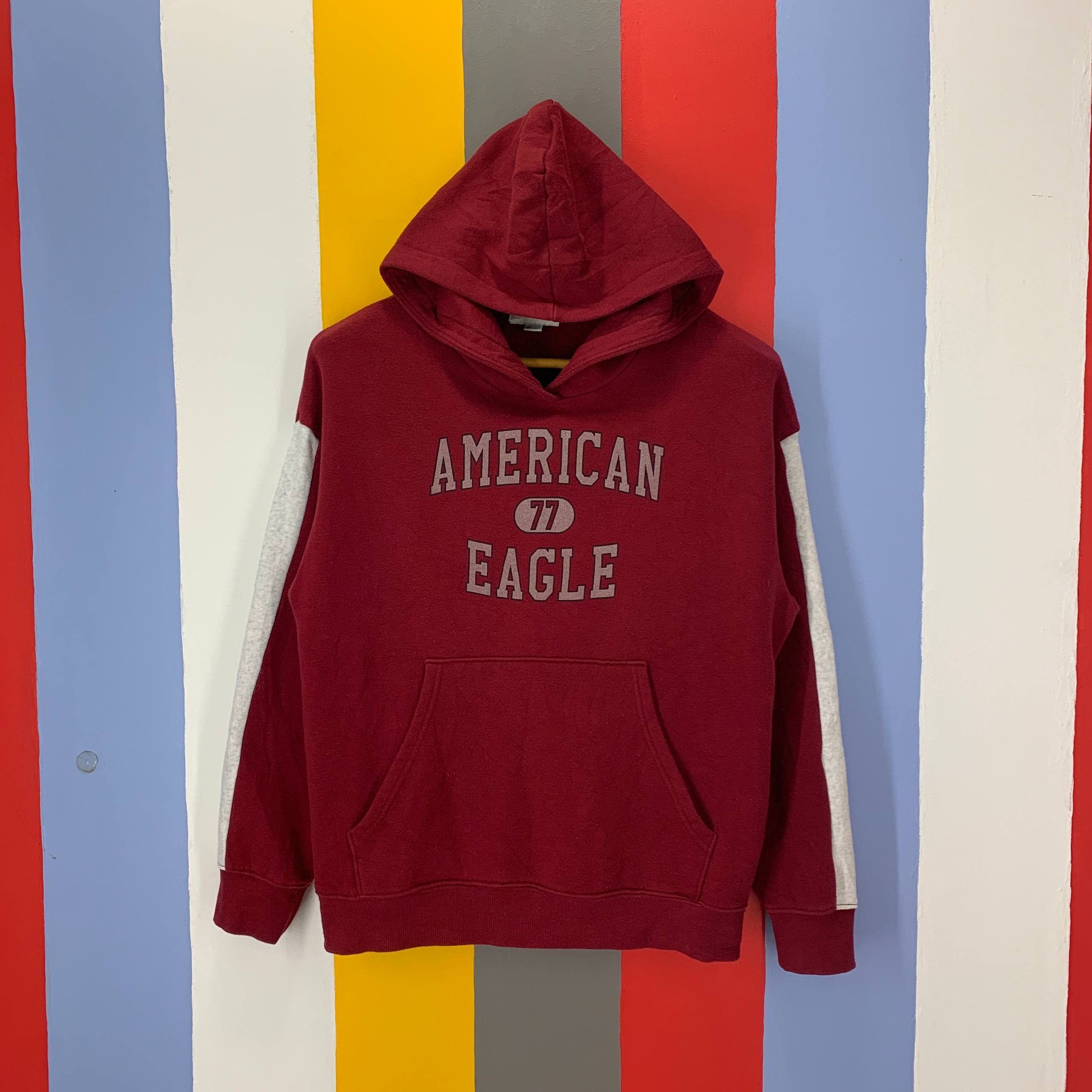 American Eagle Outfitters AMERICAN EAGLE Hoodie Pullover #2576/V Size US XS / EU 42 / 0 - 1 Thumbnail