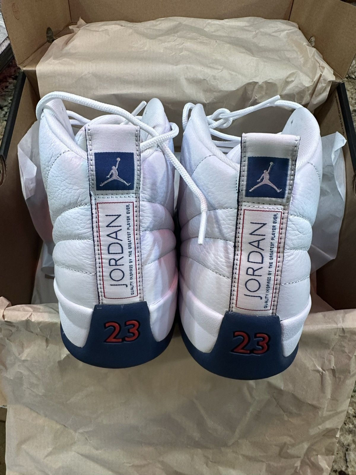 Jordan Brand Jordan 12 “French Blue” Size 12 Size US 12 / EU 45 - 4 Thumbnail
