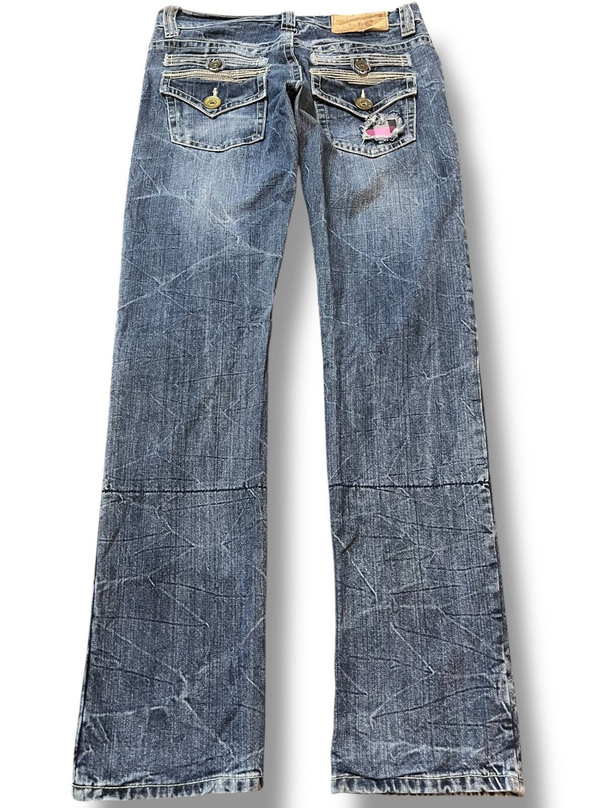 Japanese Brand Vintage Japanese Brand Honeycomb Denim Size US 30 / EU 46 - 6 Thumbnail