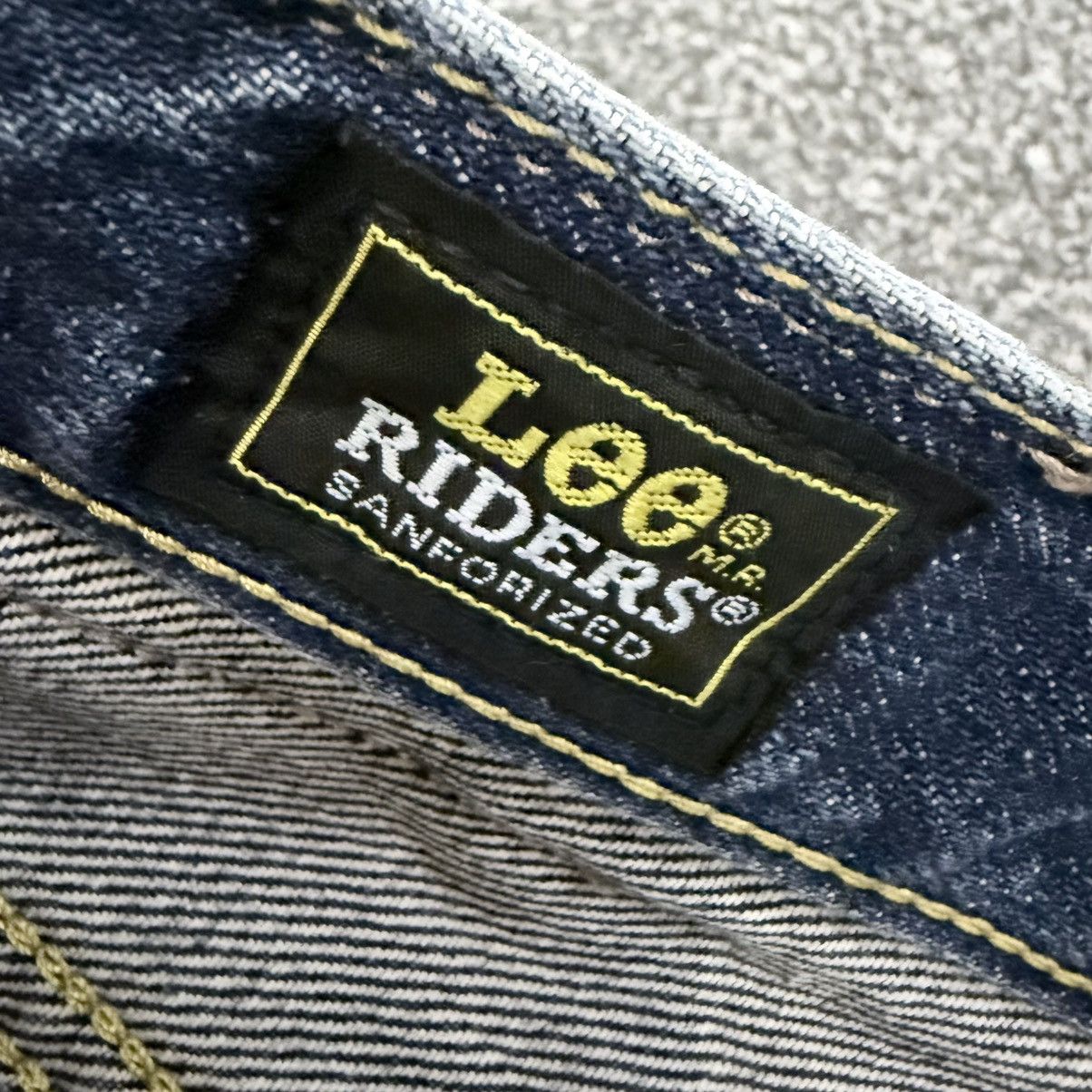 Lee × Number (N)ine Flared Vintage 90s Lee Distressed Faded Japanese Denim Size US 30 / EU 46 - 18 Thumbnail