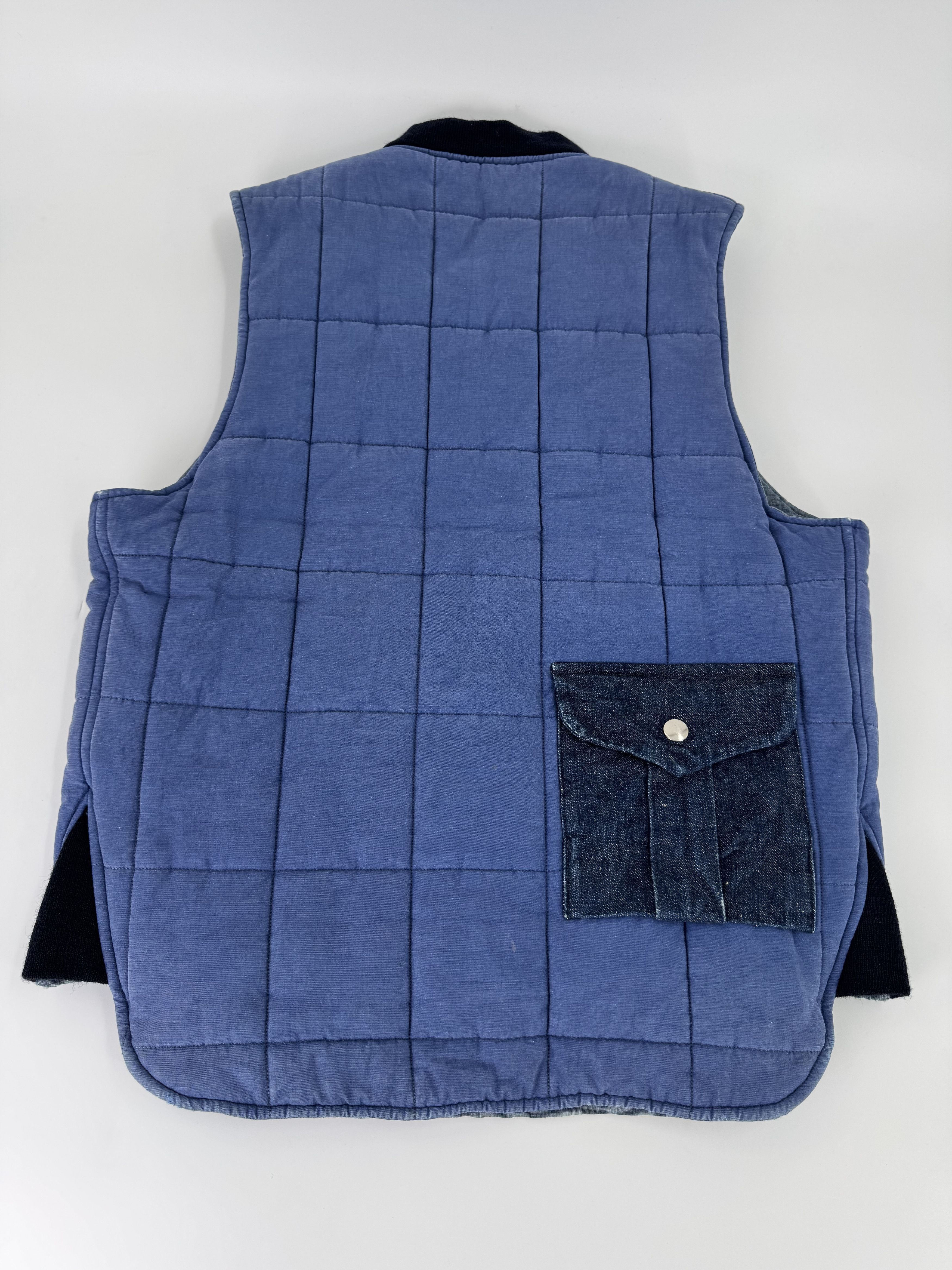Mister Freedom × Sugar Cane Mister Freedom Sugar Cane Chiller Vest Blue Cotton Denim Size US M / EU 48-50 / 2 - 4 Thumbnail