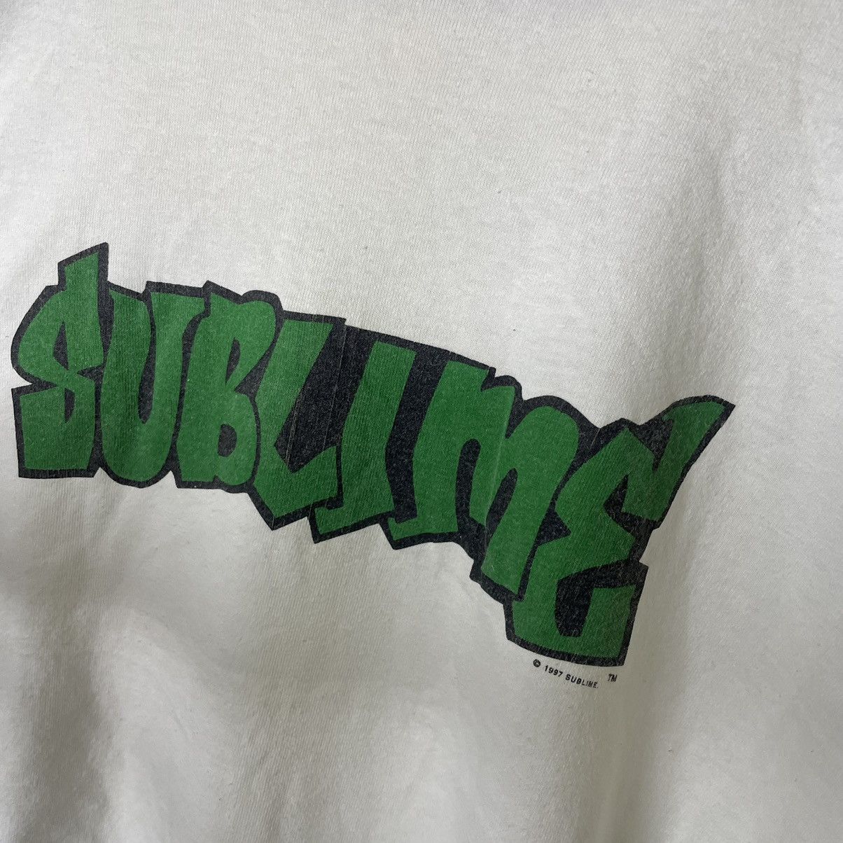 Band Tees × Vintage Vintage 1997 Sublime Ska Punk Band 3QR T Shirt Size US L / EU 52-54 / 3 - 2 Thumbnail
