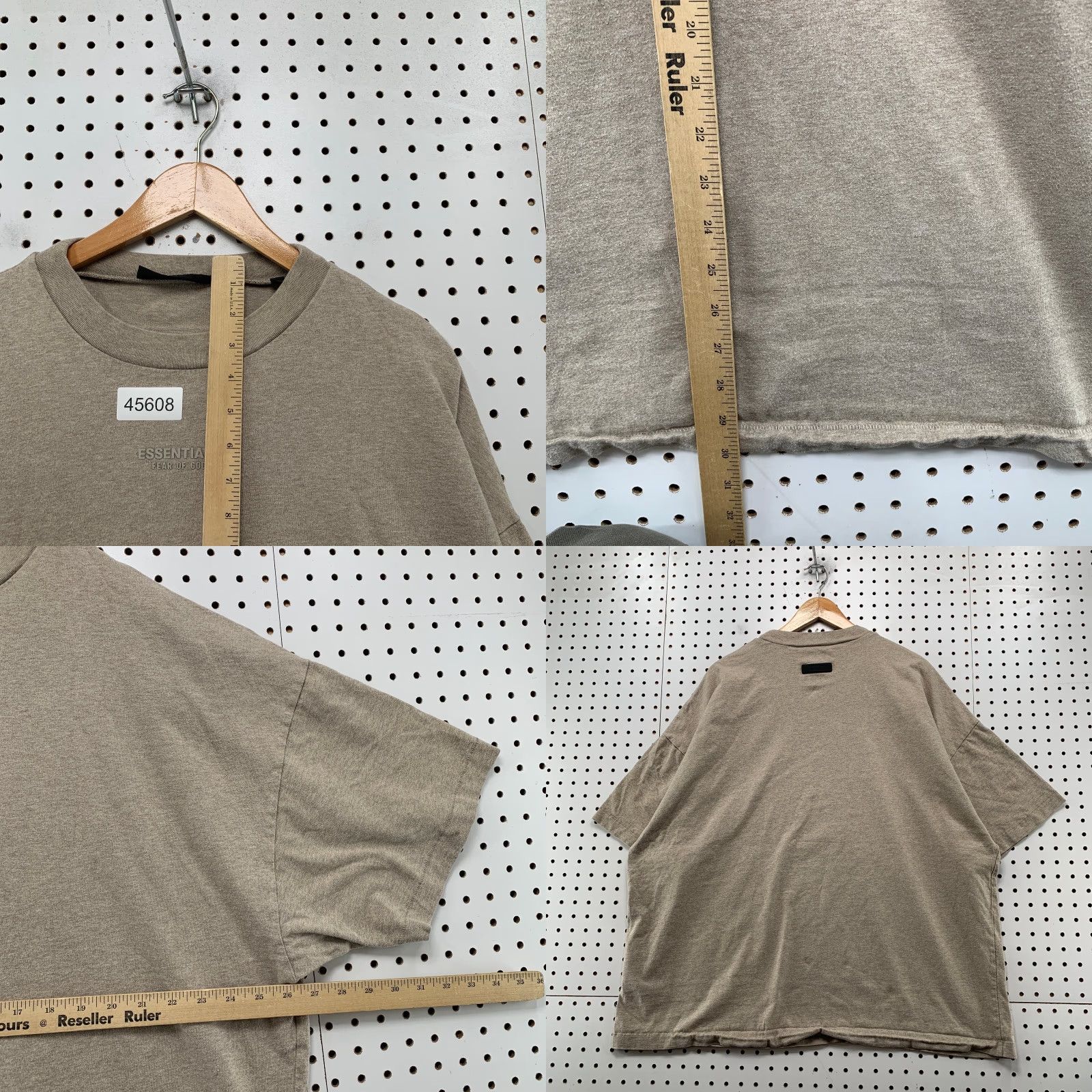 Fear of God Fear of God ESSENTIALS T Shirt Mens Large Brown Hip Hop Shirt Size US L / EU 52-54 / 3 - 8 Thumbnail