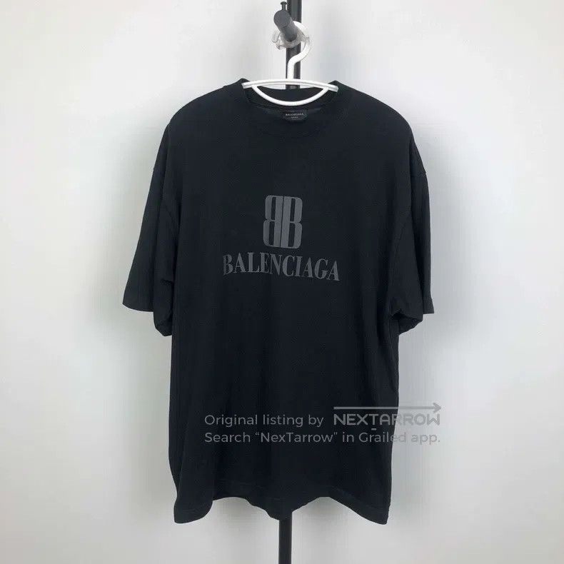 Balenciaga Balenciaga Cotton T-Shirt Size XS Black Size US XS / EU 42 / 0 - 1 Thumbnail