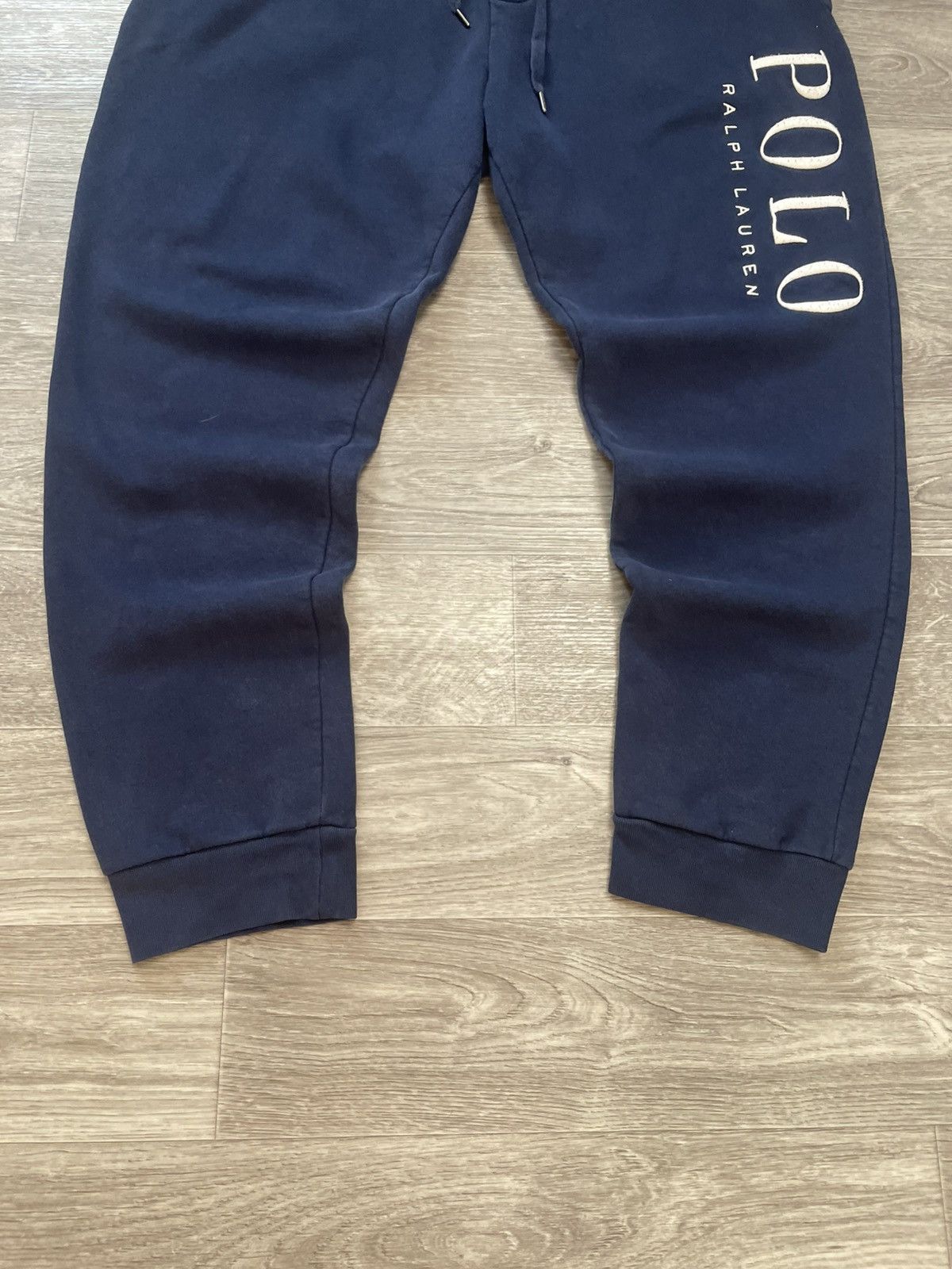 Polo Ralph Lauren Vintage Polo Ralph Lauren Big Embroidered Logo Sweatpants Size US 36 / EU 52 - 3 Thumbnail