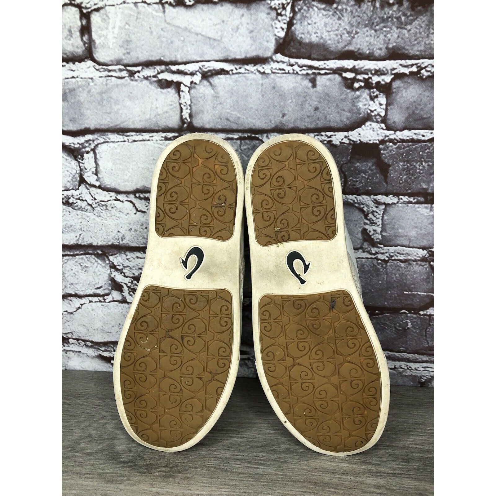 Olukai Olukai Shoes Pehuea Slip On Comfort White Textile Sneakers W Size US 7 / IT 37 - 19 Thumbnail