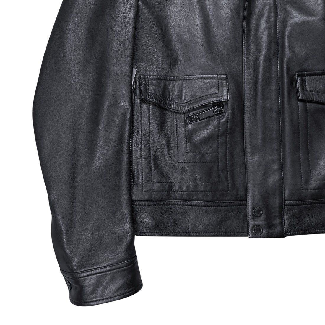 Givenchy Givenchy Zip Pocket Leather Jacket - AW16 Size US M / EU 48-50 / 2 - 6 Thumbnail