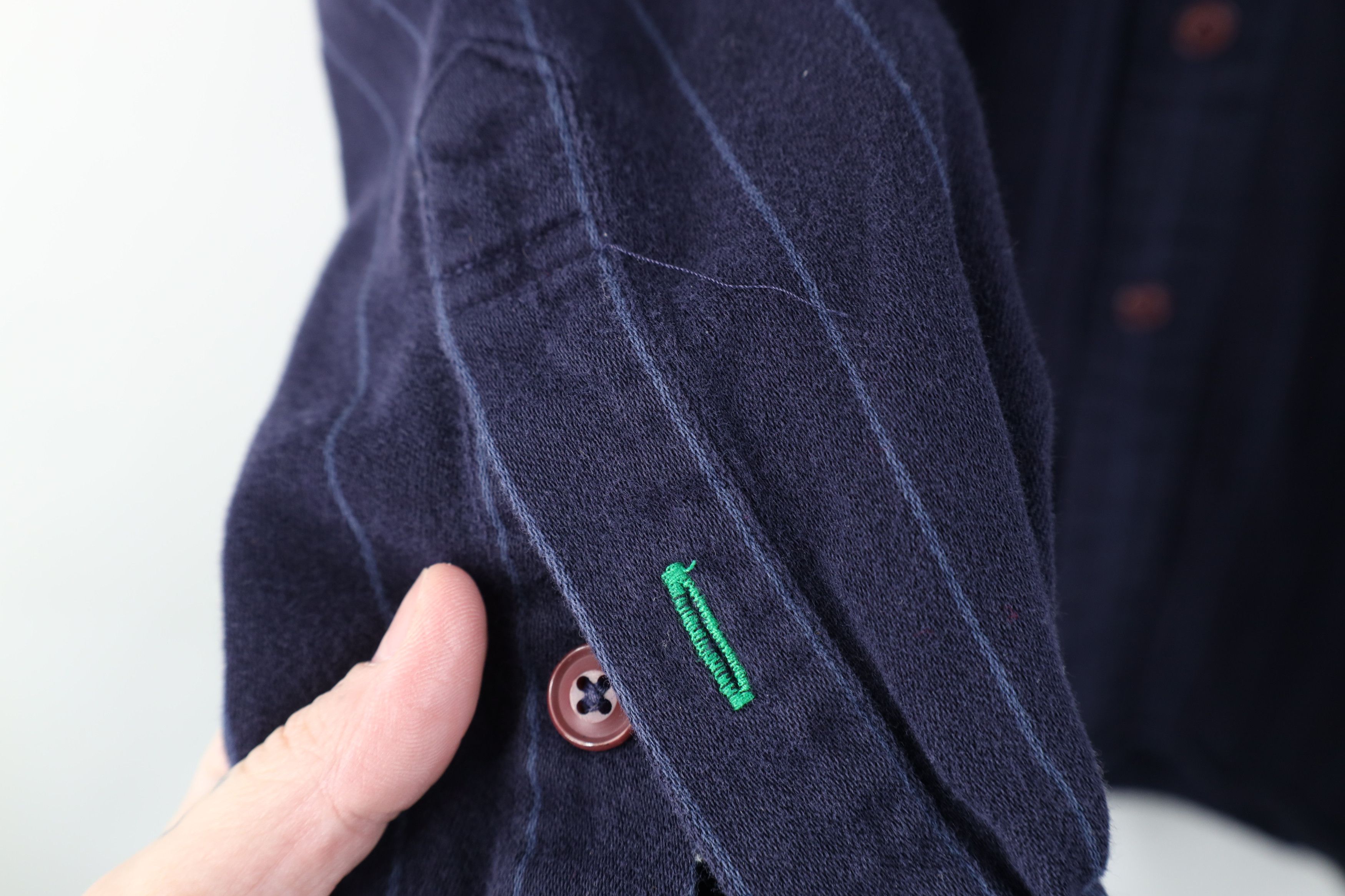 Tommy Hilfiger Vintage 90s Tommy Hilfiger Pinstriped Flannel Button Shirt Size US M / EU 48-50 / 2 - 11 Thumbnail