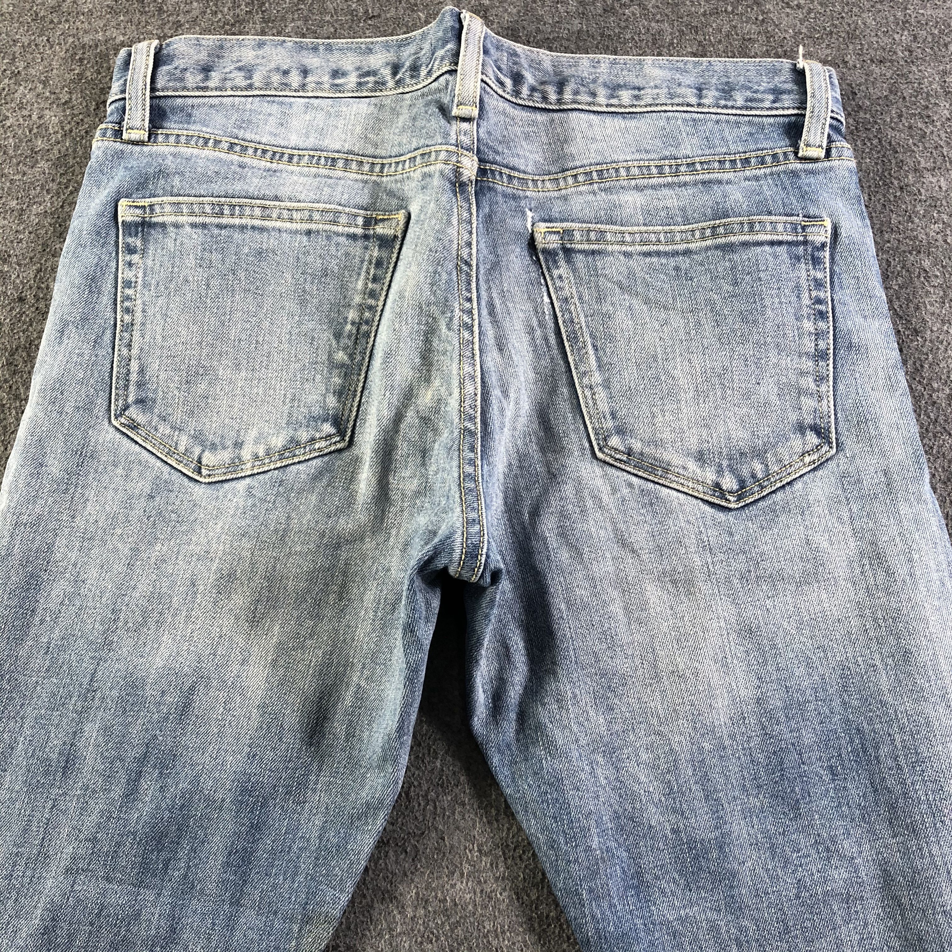 Uniqlo Light Wash Uniqlo Selvedge Jeans-J2967 Size US 32 / EU 48 - 4 Thumbnail