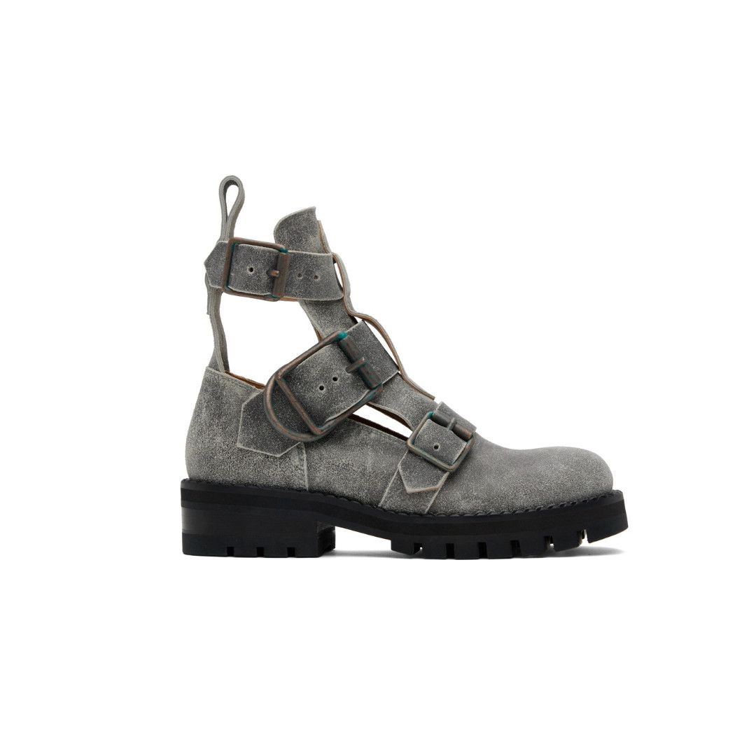 Vivienne Westwood o1f1d3z0525 Rome Boots in Gray Size US 11 / EU 44 - 1 Thumbnail