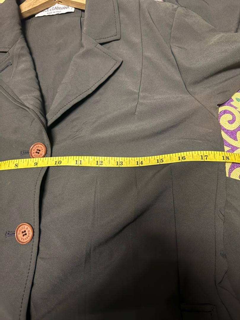 Dolce & Gabbana Vtg🔥1998 Archival Dolce & Gabbana Buttoned Long Jacket Size US S / EU 44-46 / 1 - 11 Thumbnail