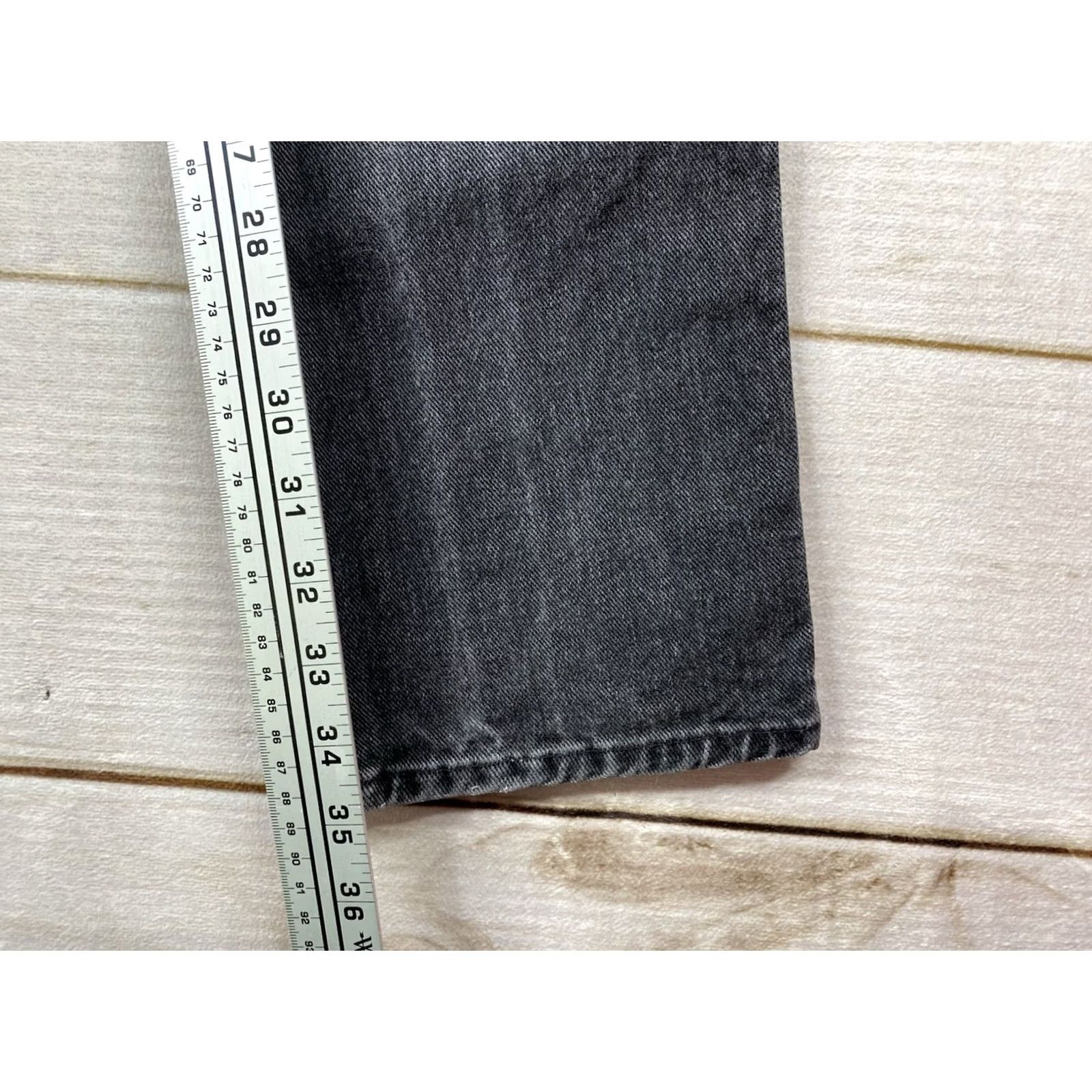 Vintage VINTAGE Rockies Jeans 26 High Rise Button Placket 90s Black Denim Women Jeans Size 26" / US 2 / IT 38 - 3 Thumbnail